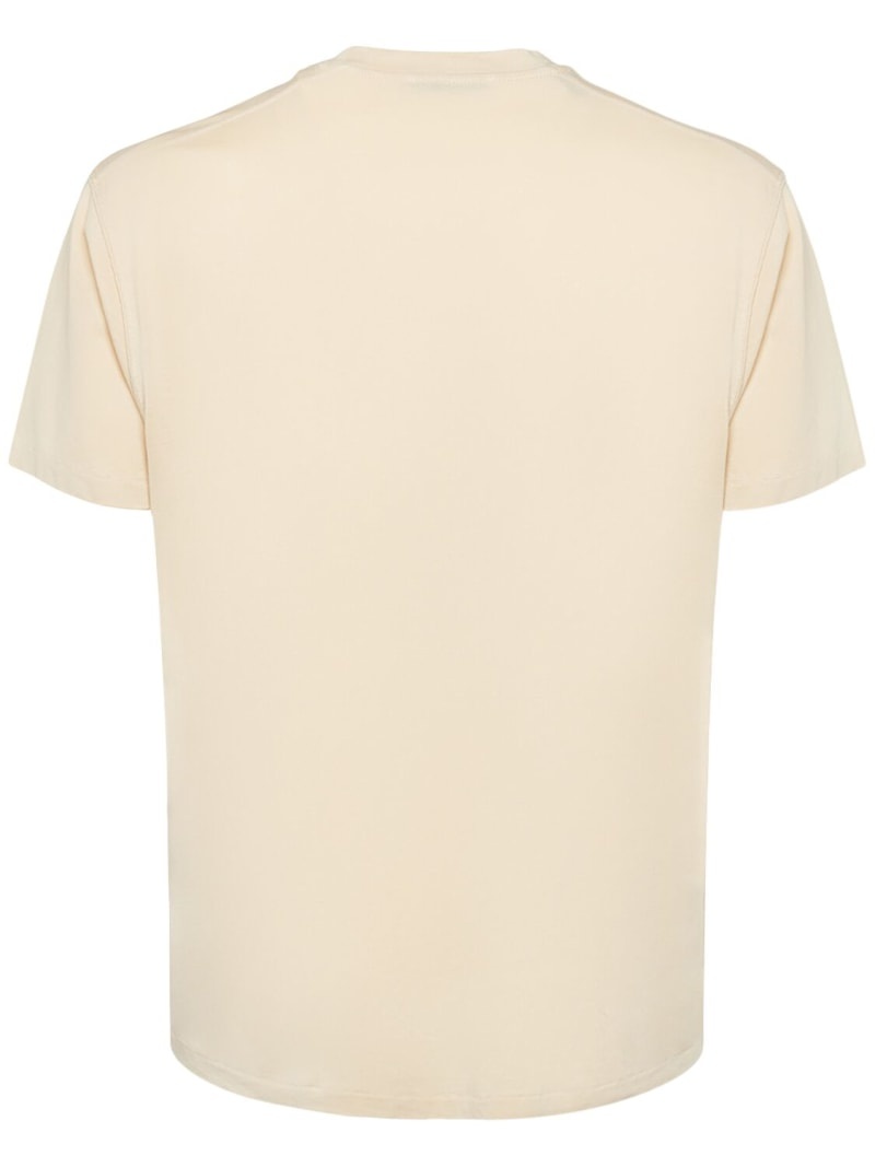 Lyocell & cotton t-shirt - 3
