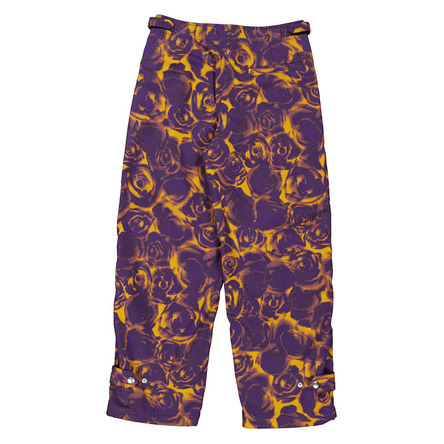 Burberry Floral Print Trousers - 2