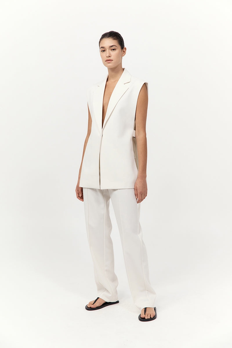 Utility Pocket Pants - Off White - 6