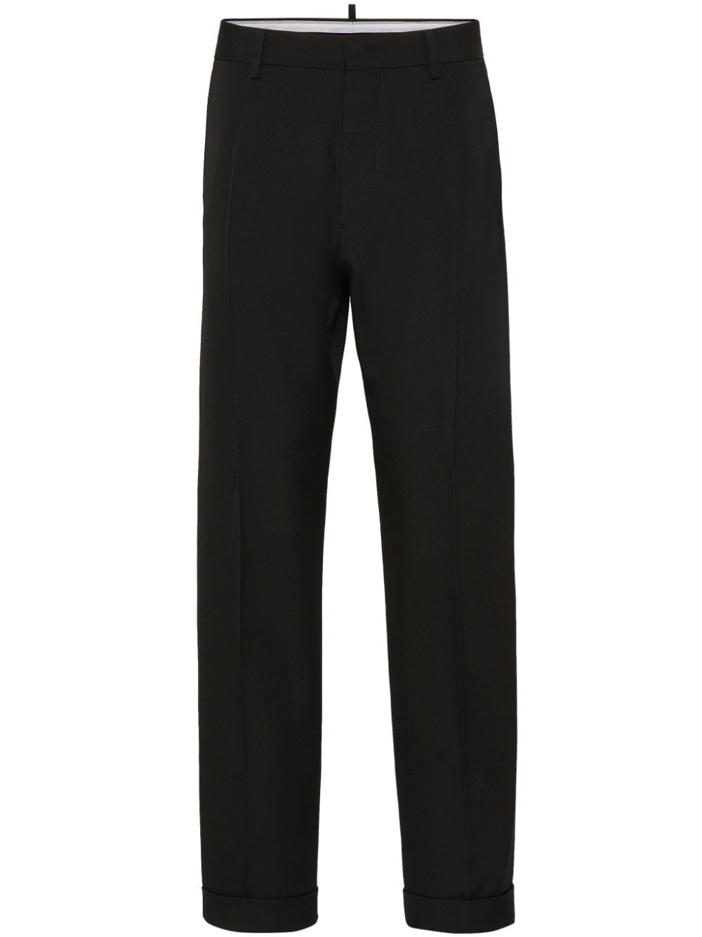 straight-leg tailored trousers - 1