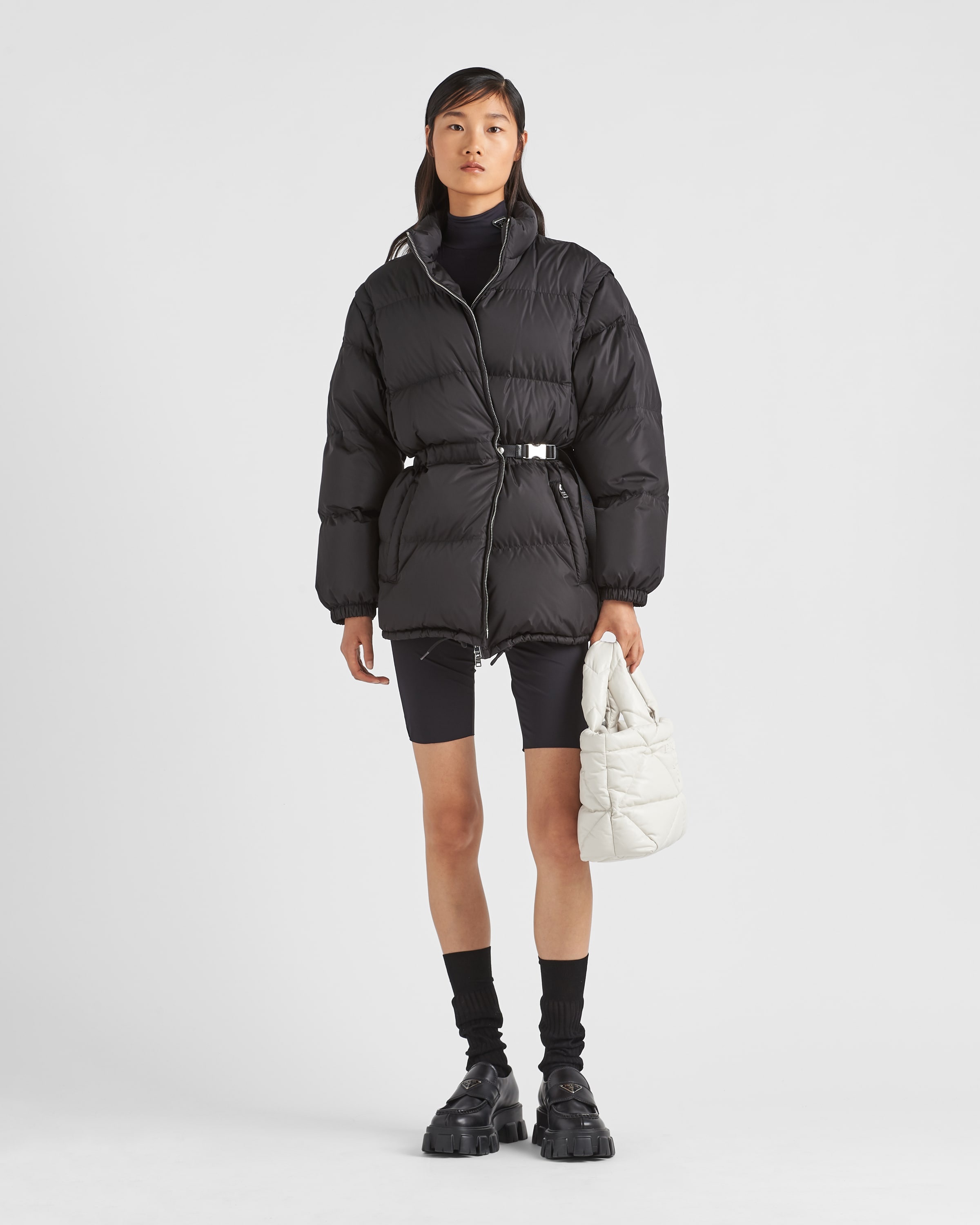 Light Re-Nylon puffer jacket - 2