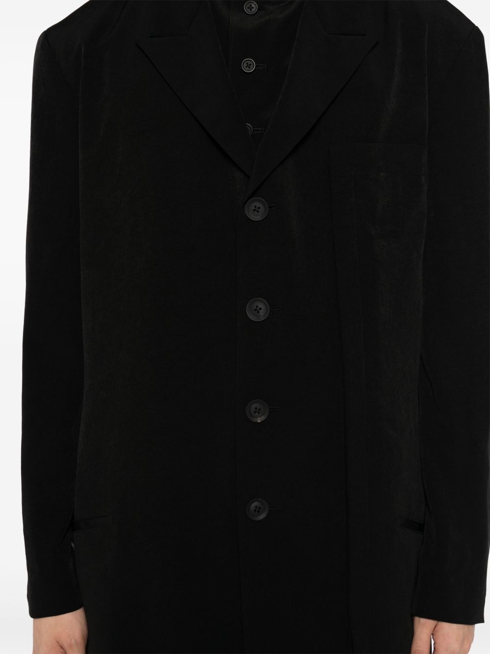 single-breasted blazer - 5