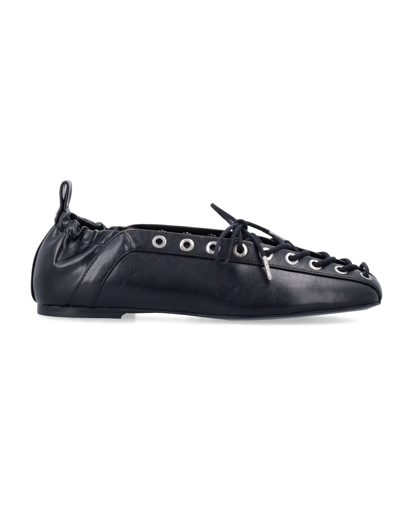 Oleatex Lace-up Ballerinas - 1