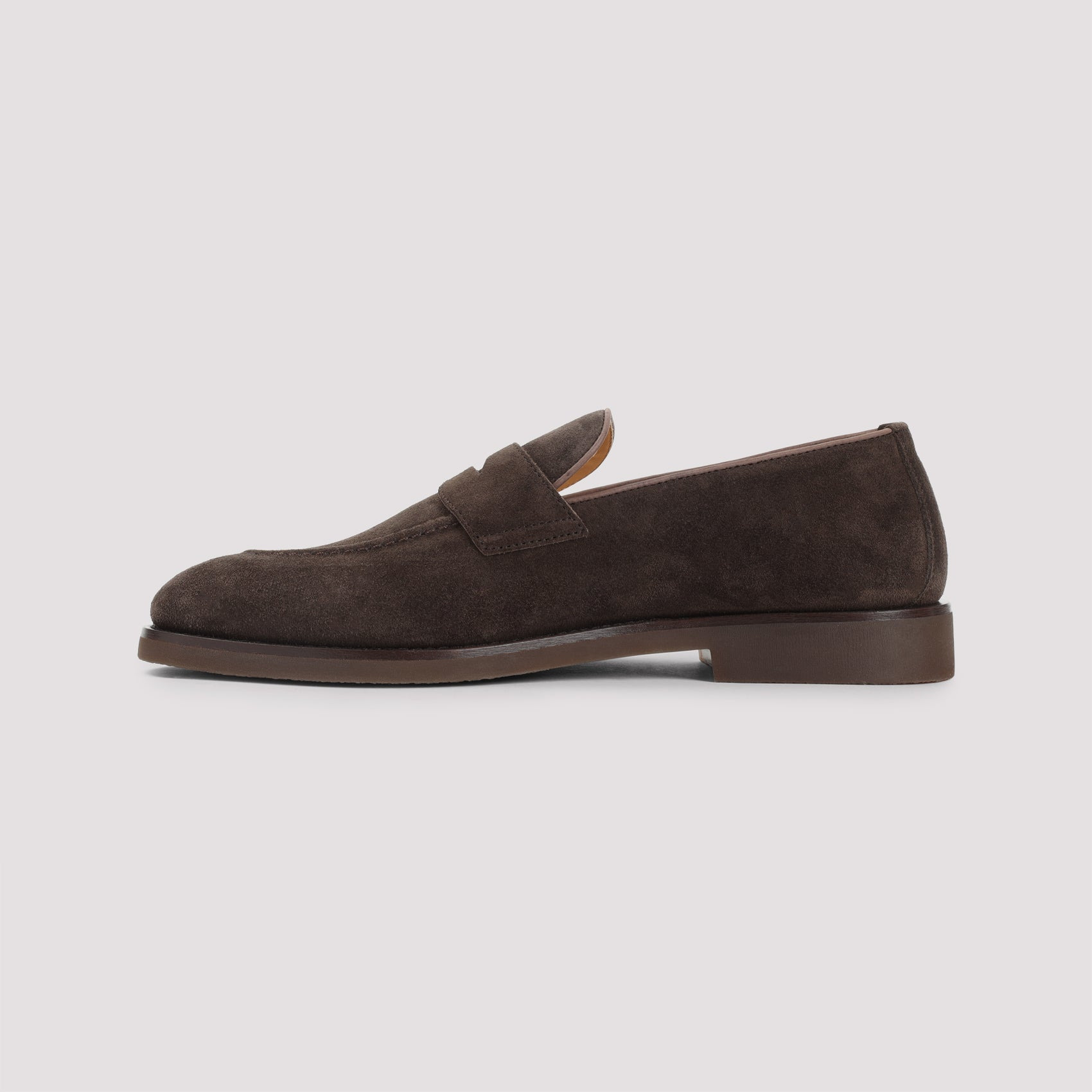 Brunello Cucinelli Suede Leather Loafers Men - 2