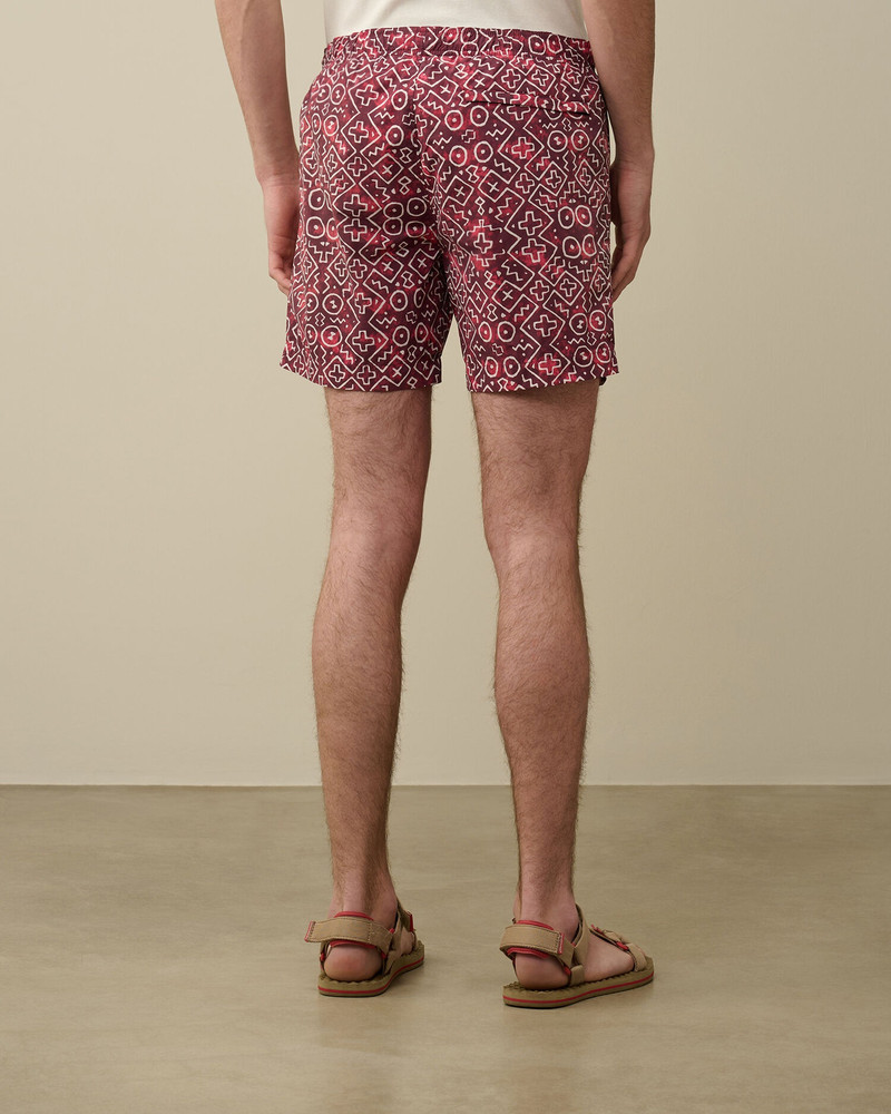 Flatt Nylon Bogolan Swim Shorts 3