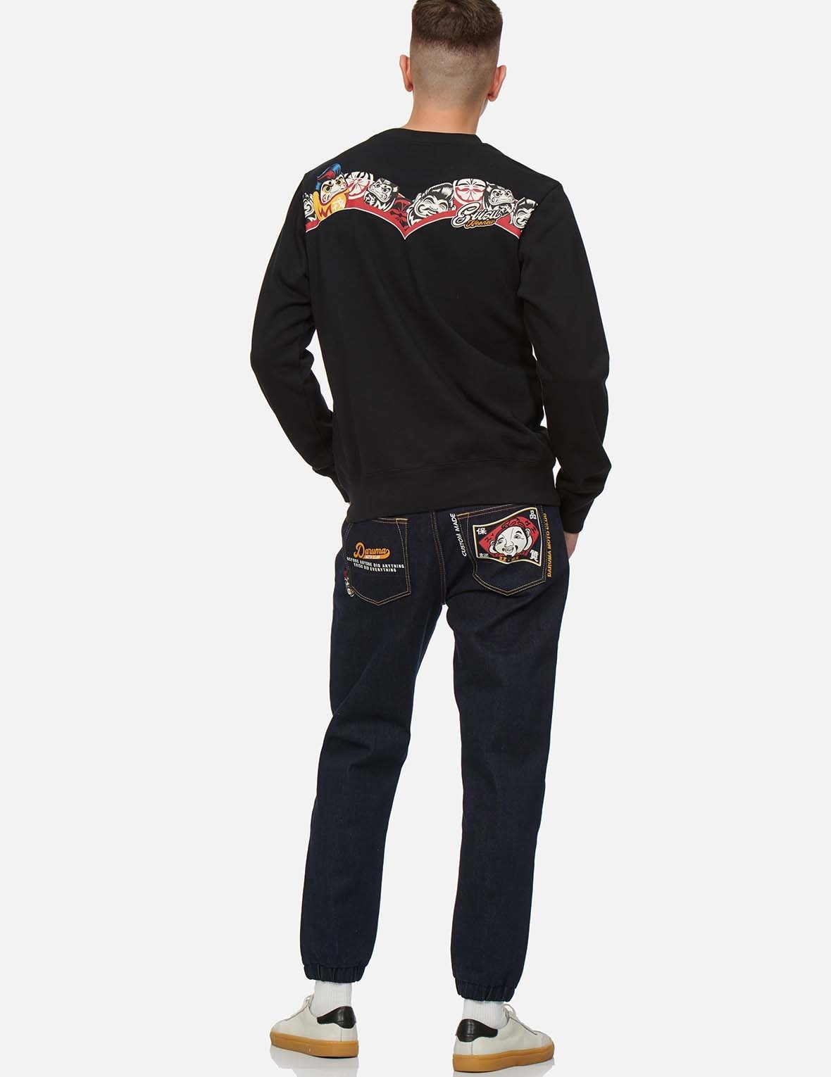 DARUMA DAICOCK PRINT SWEATSHIRT - 5