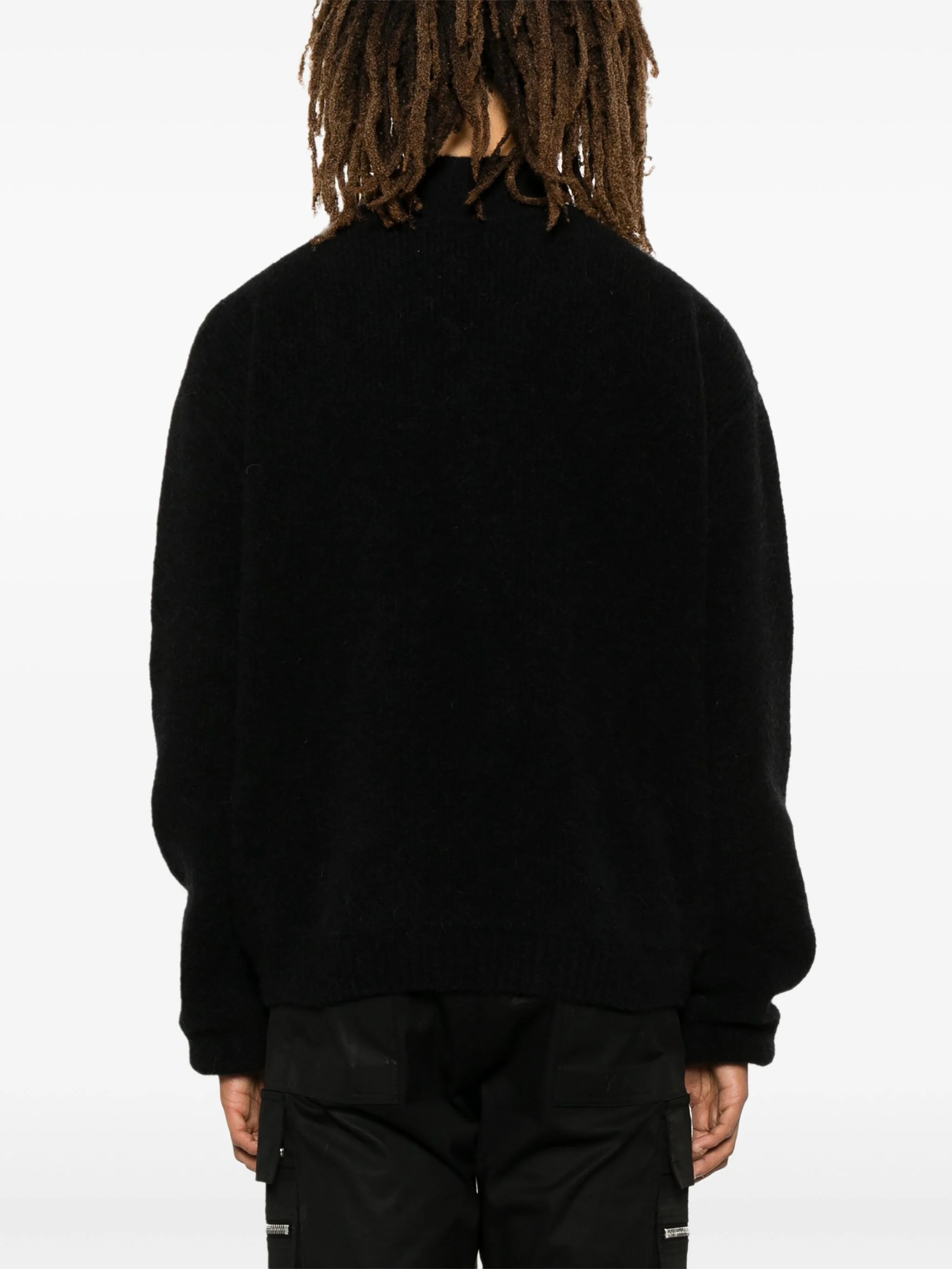 RICK OWENS - Men Turtle Neck Sweater - 3