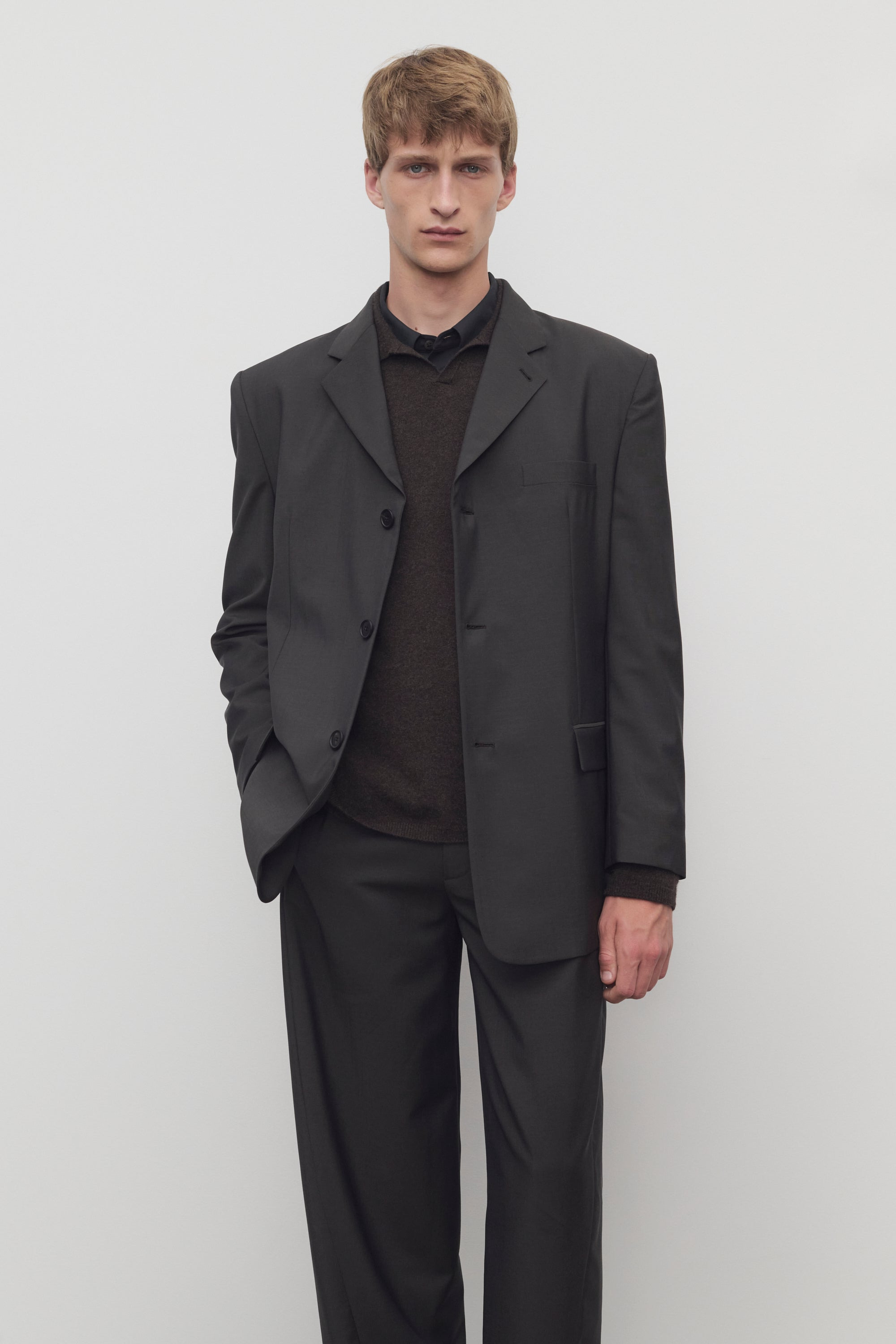 Sabriel Jacket in Virgin Wool and Mohair - 3