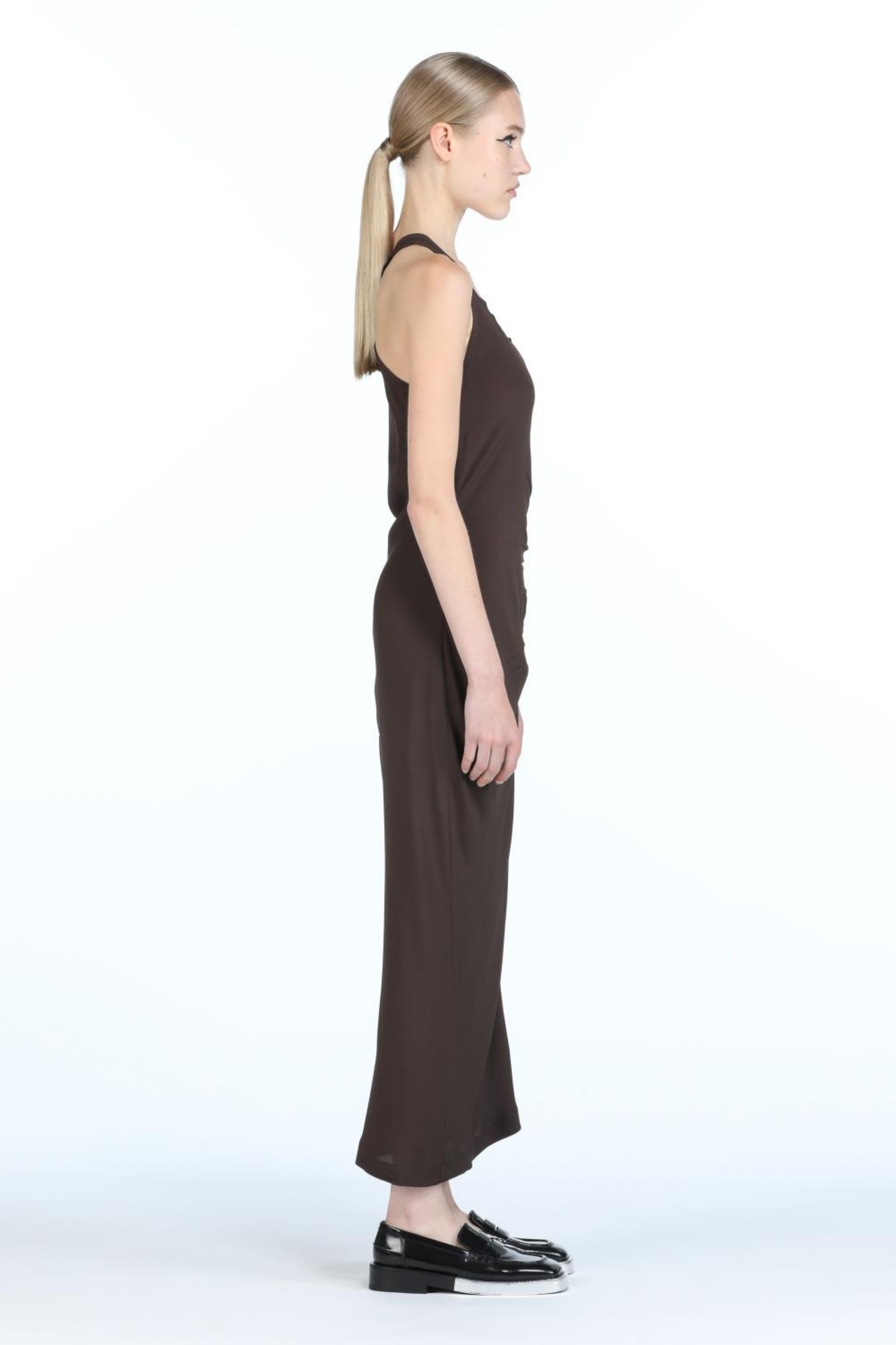 RUCHED MAXI DRESS - 3