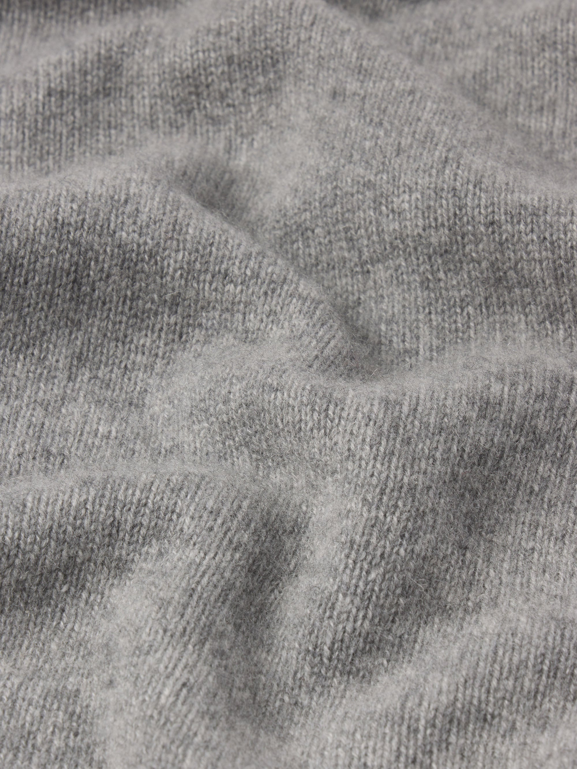 Cashmere Crewneck Sweater in Gris - 5