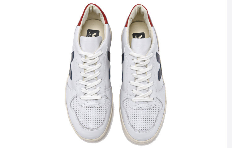 Veja V-10 Lace-Up 'White Nautico Pekin' VX021267 - 4