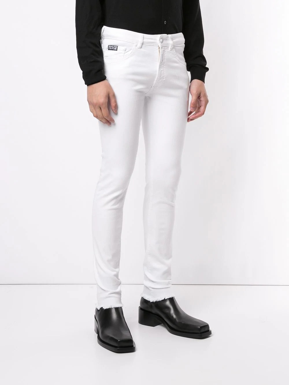 mid-rise skinny jeans - 3