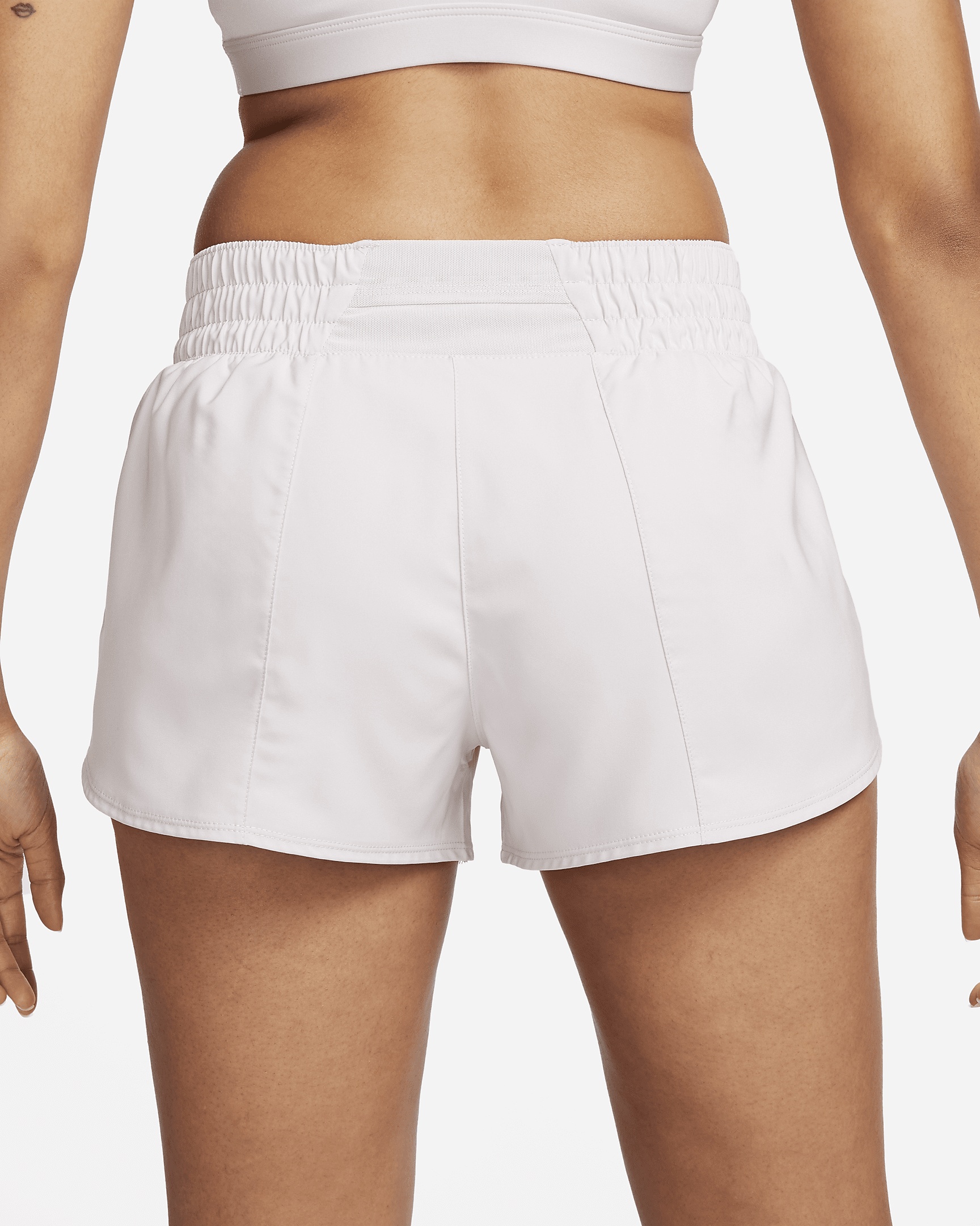 Nike One Women's Dri-FIT Mid-Rise 3" Brief-Lined Shorts - 3