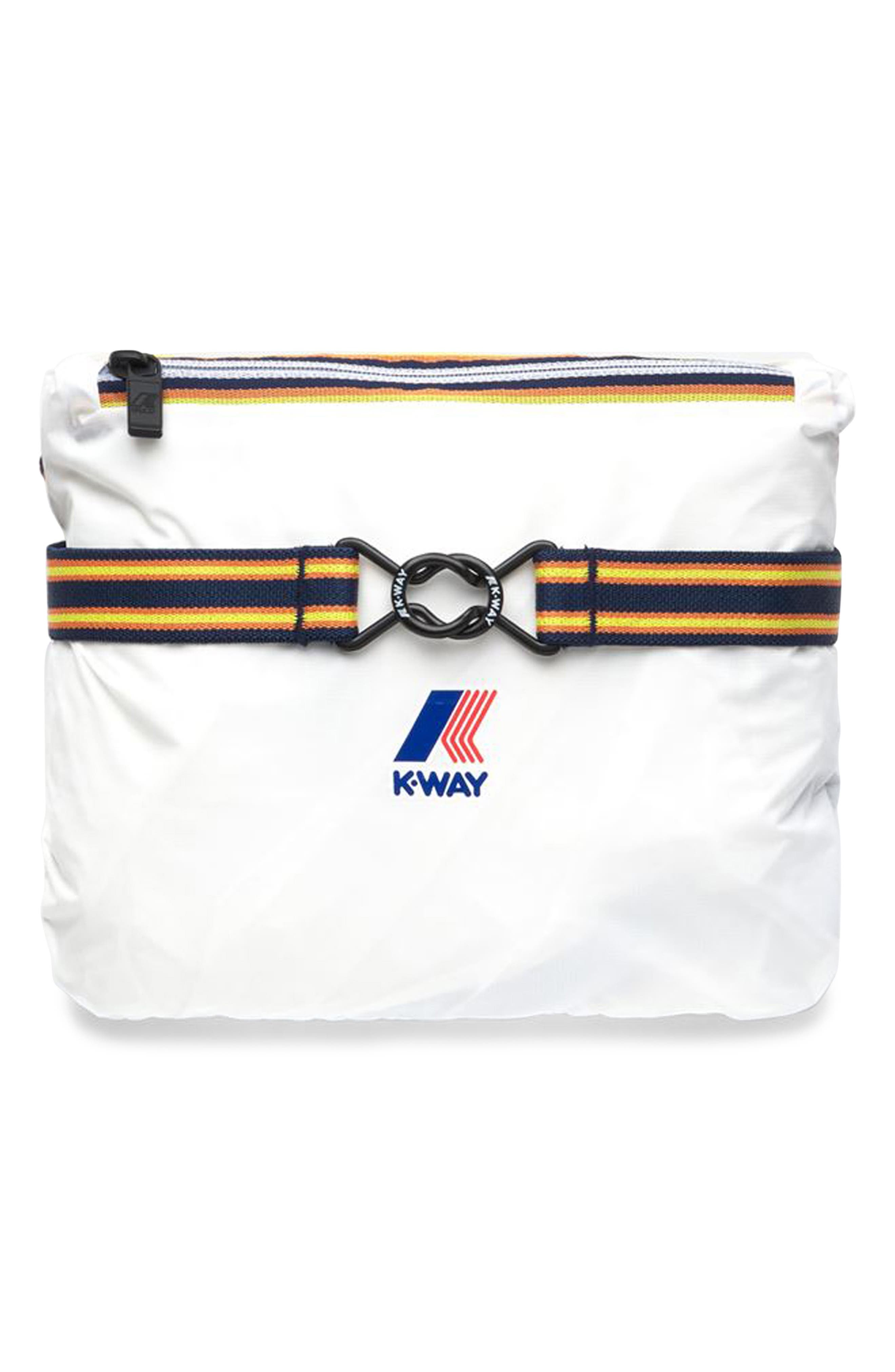 K-Way Le Vrai 4.0 Claude Water Repellent Jacket in White at Nordstrom - 5