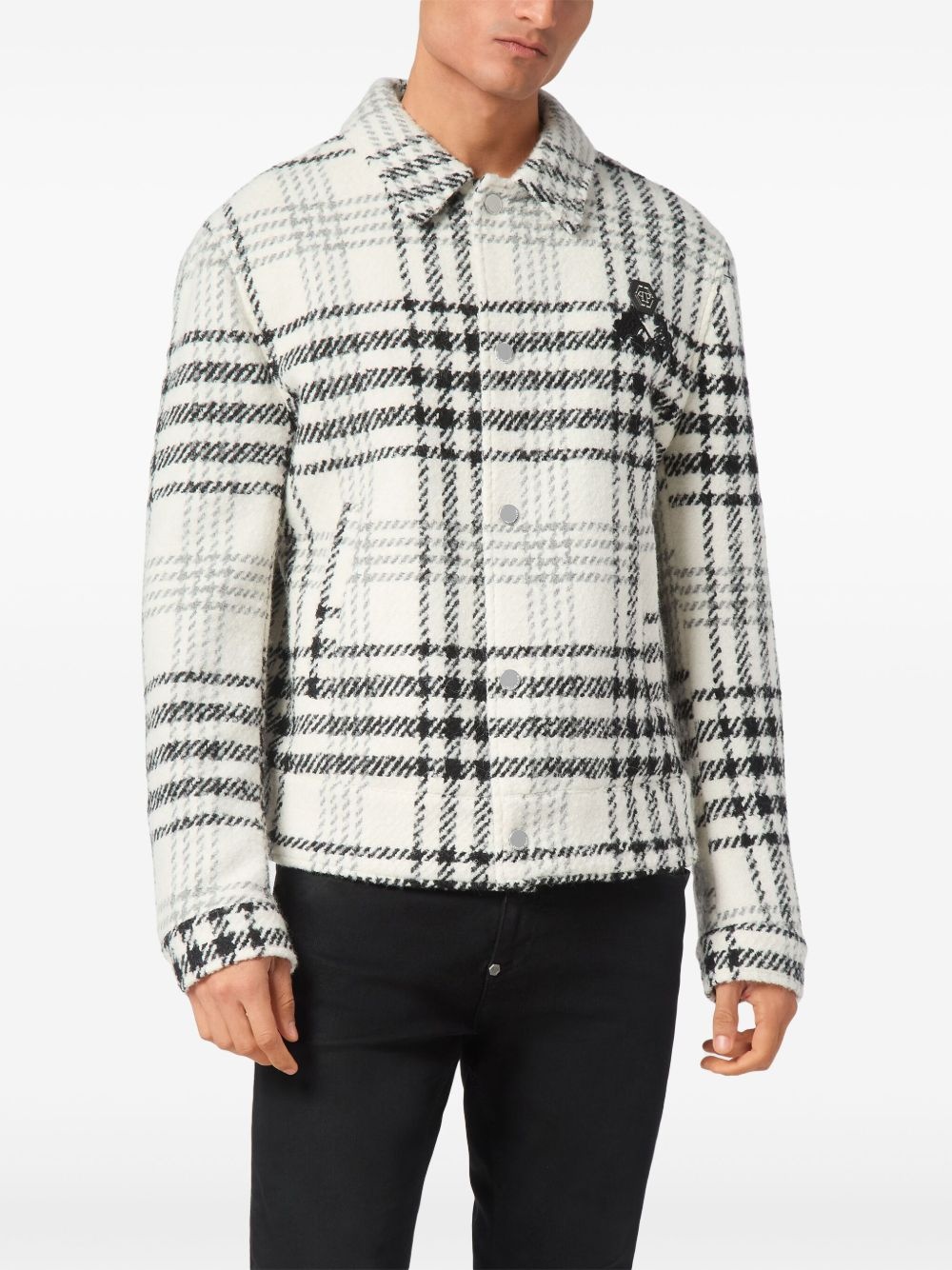 checked jacket - 3