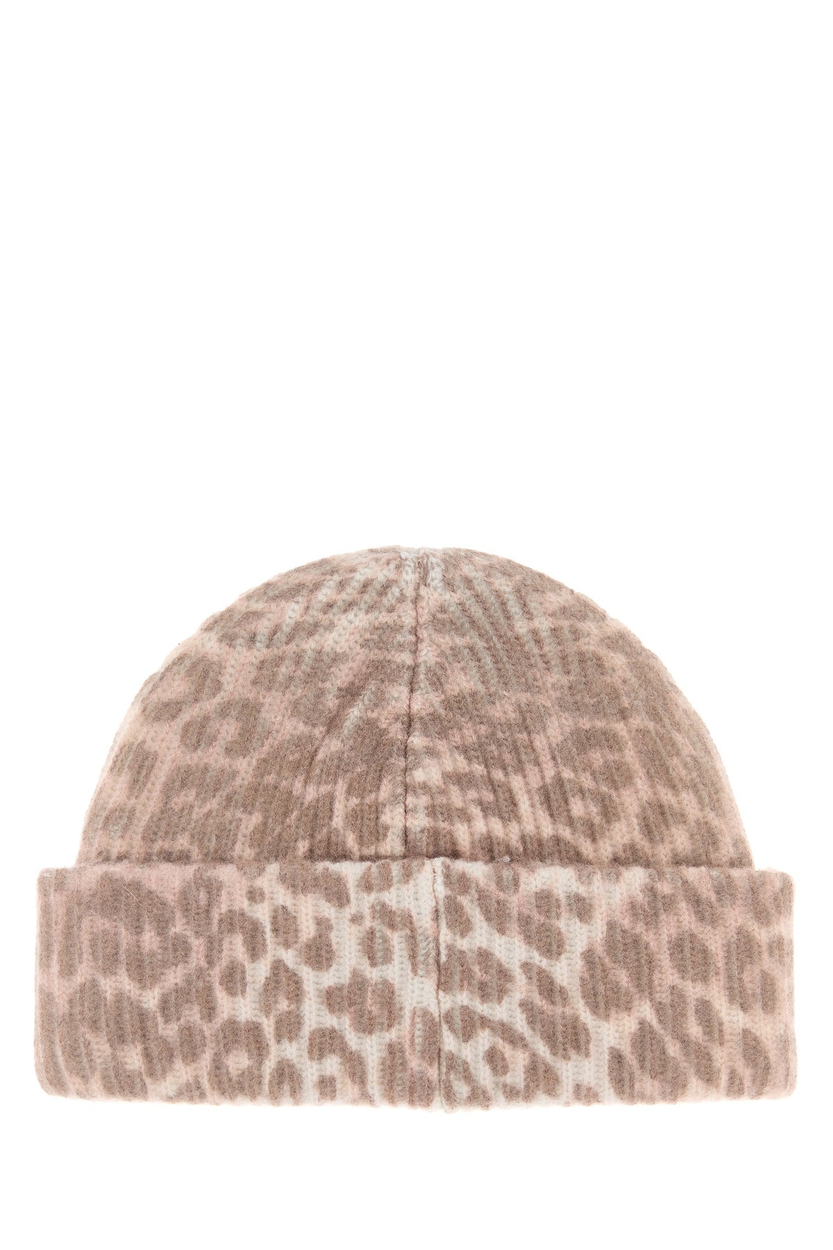 Printed wool blend beanie hat - 2