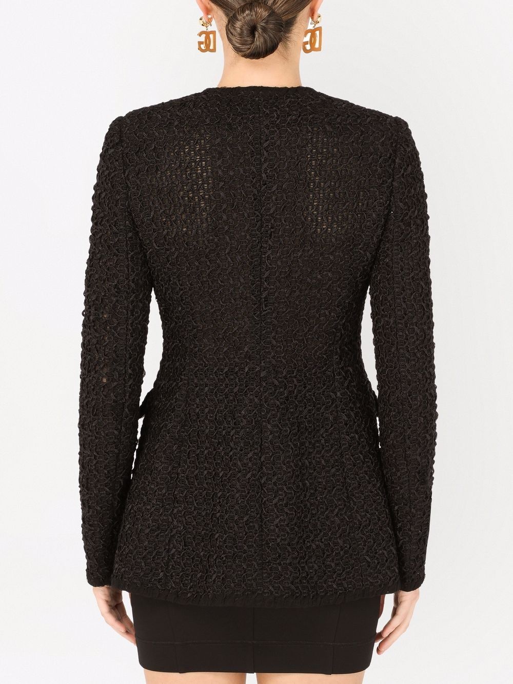 long tweed jacket - 4