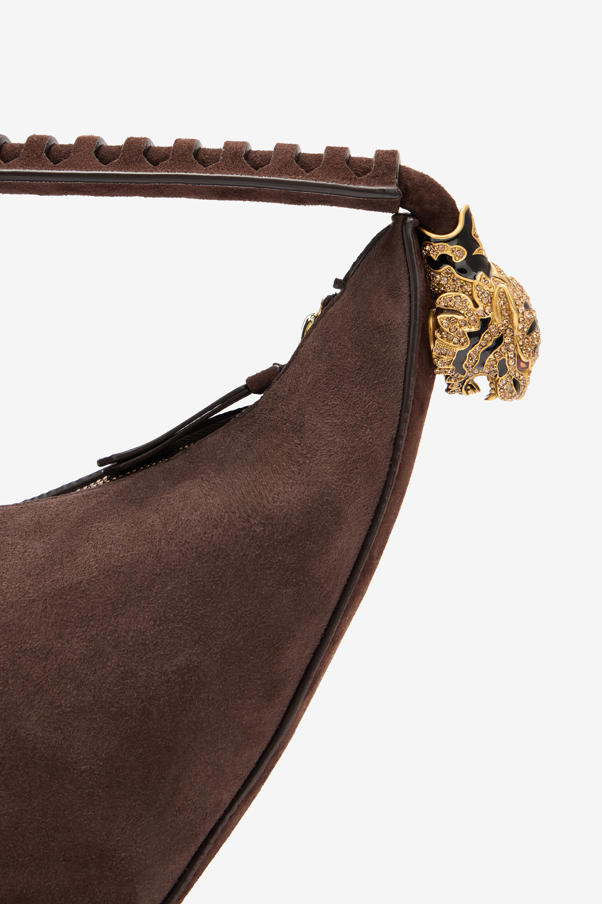 Suede Hobo Roar Bag - 4