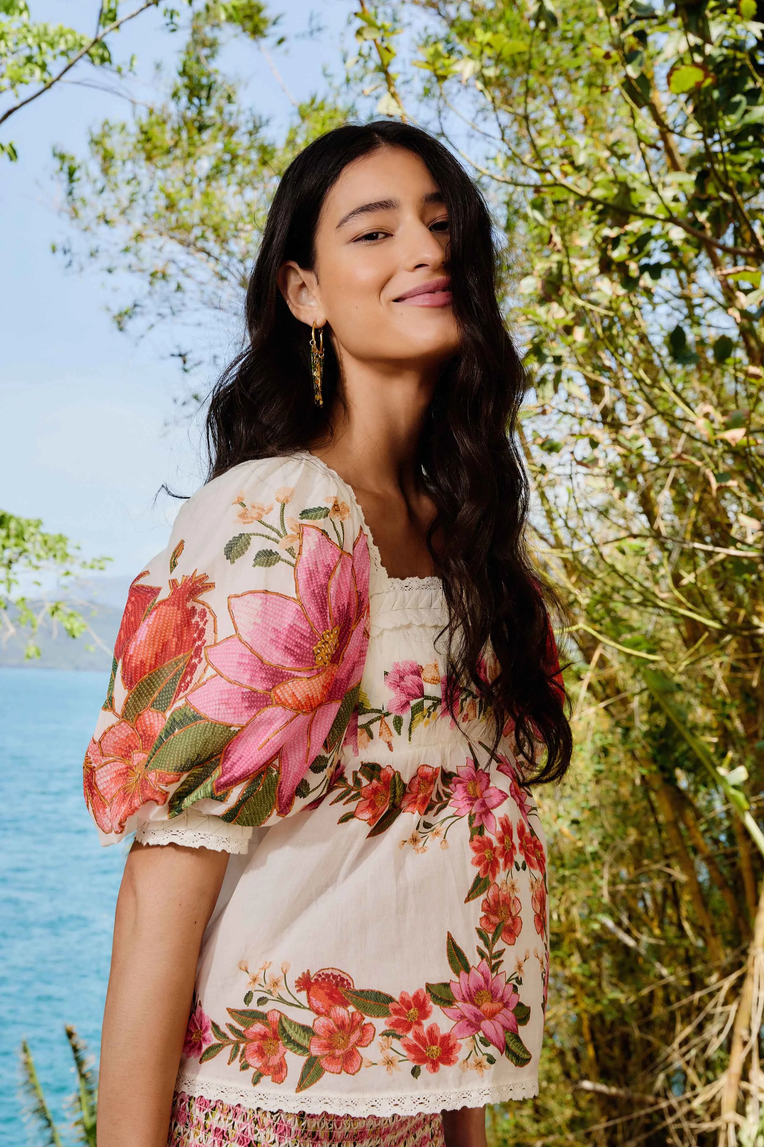 Off-White Summer Fruit Blouse - 1