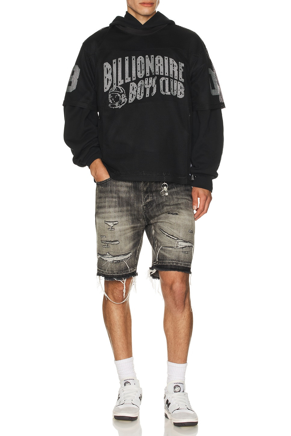 Cadet Crater Black Jean Shorts - 5