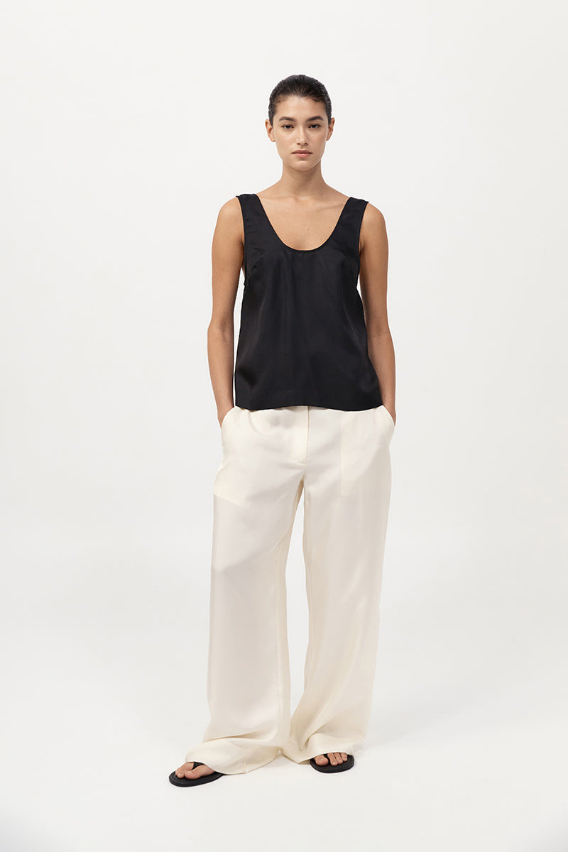 Jordan Button Up Top - Black - 3