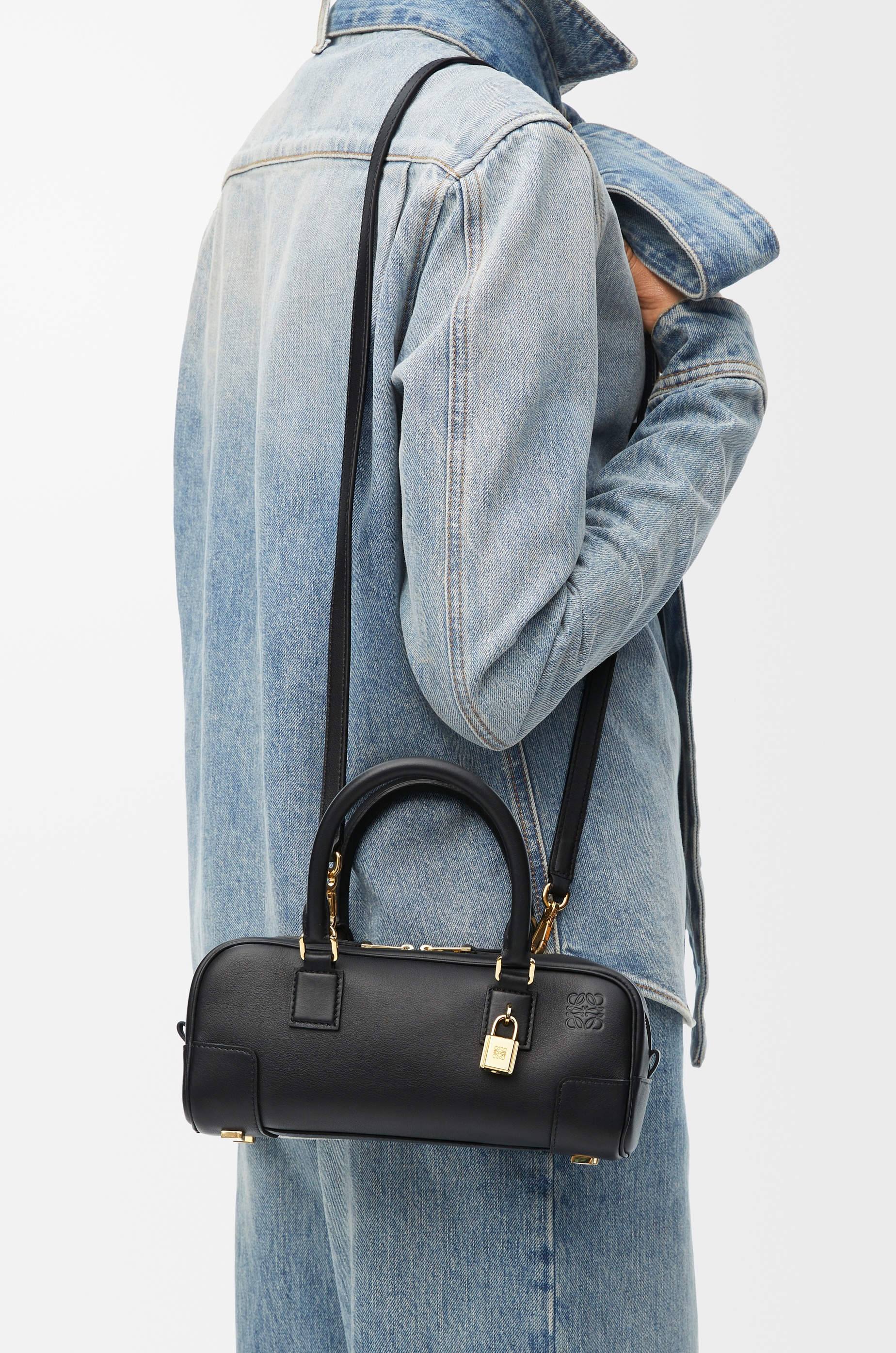 Amazona 23 Cropped bag in nappa calfskin - 3