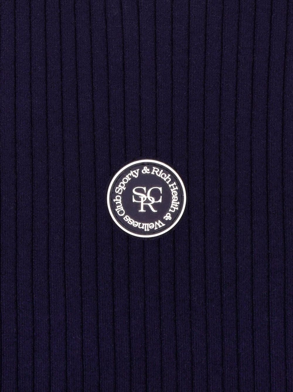 logo-patch ribbed shorts - 3