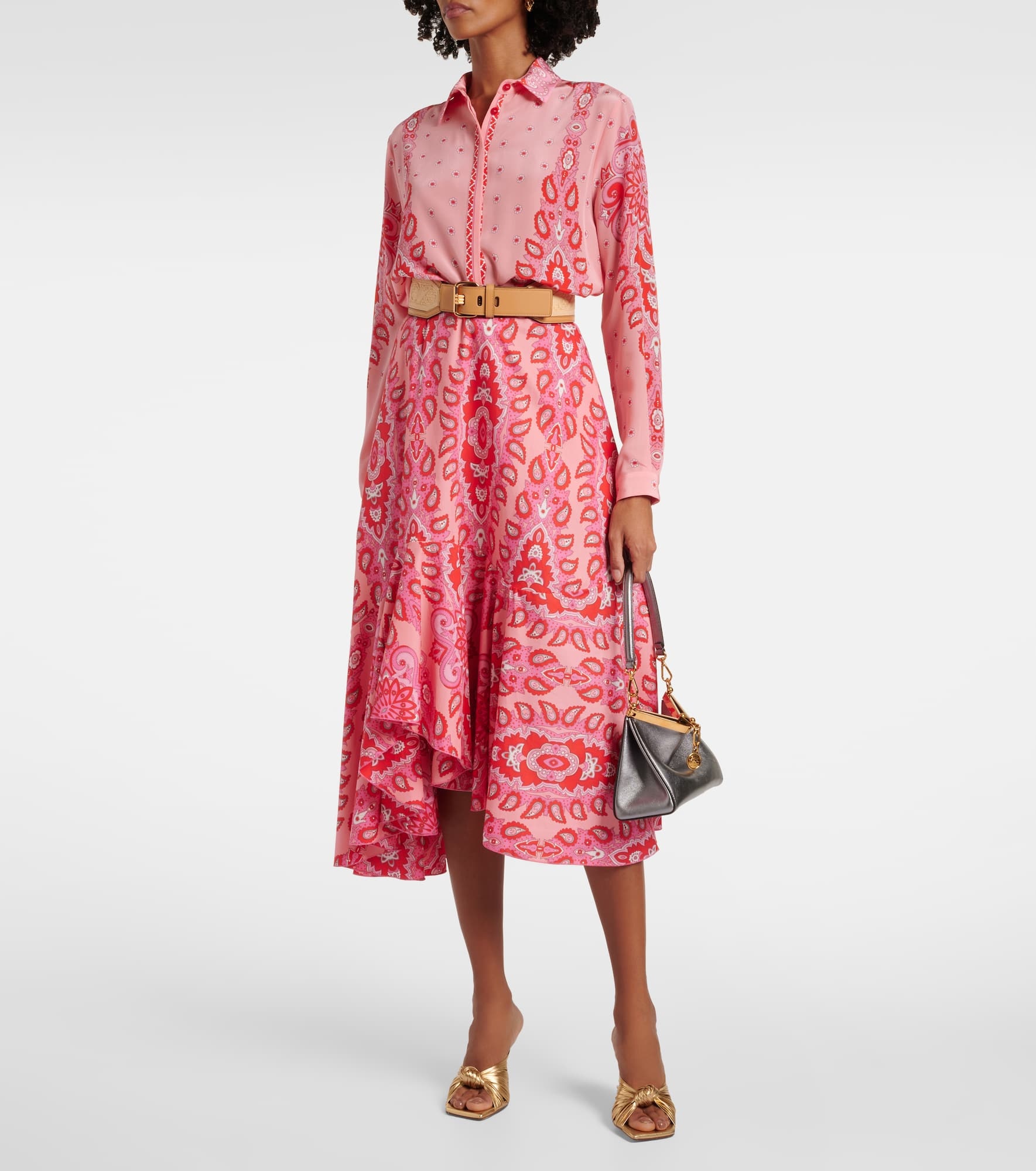 Printed silk shirt - 2
