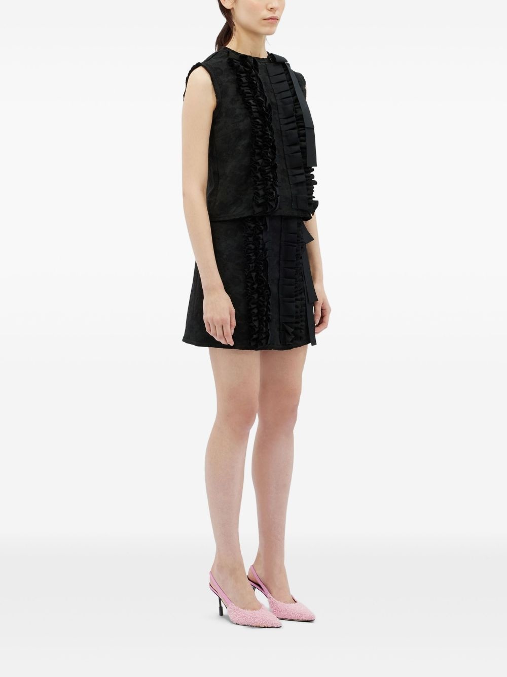 ruffled top - 2
