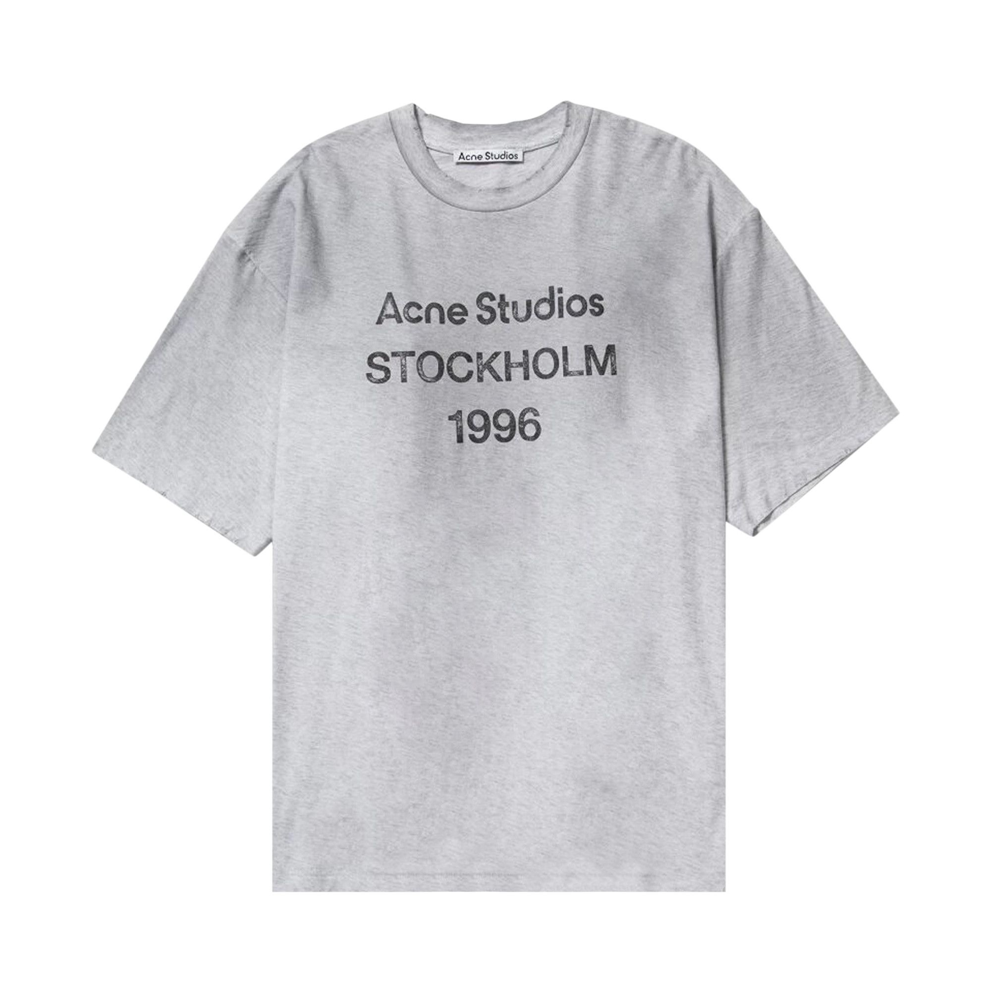 Acne Studios Logo T-Shirt 'Pale Grey' - 1