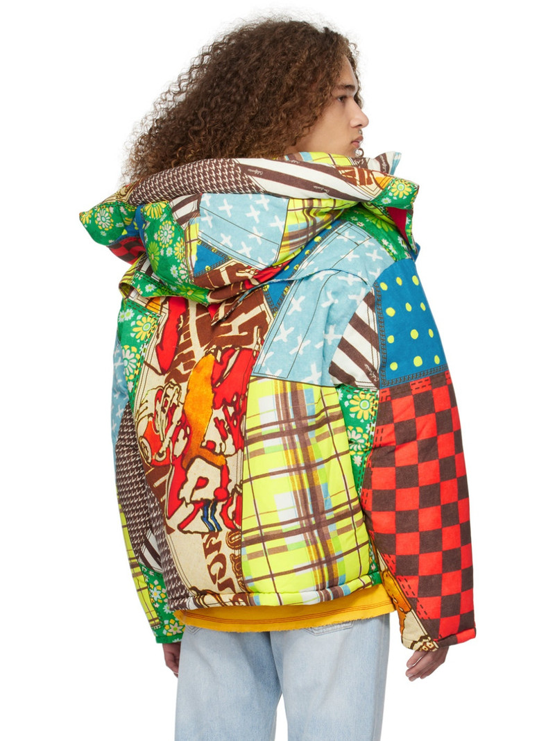 Multicolor Cowboy Snowboard Down Jacket 3