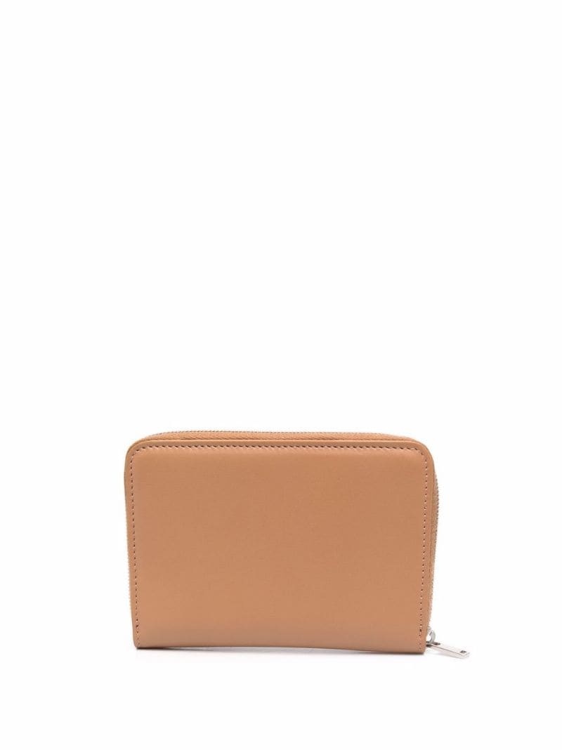 zip-around leather wallet - 2