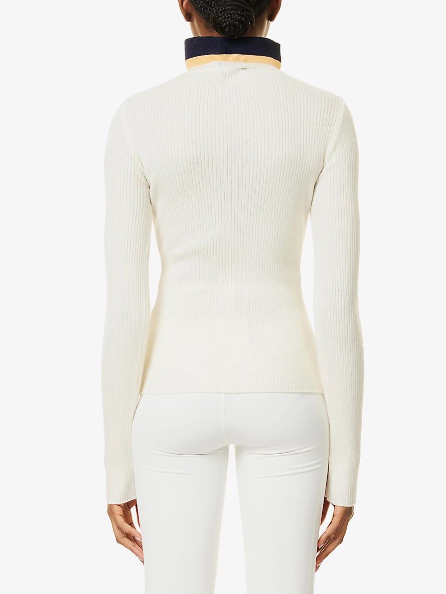 Geilo zipped long-sleeve merino-wool jumper - 4