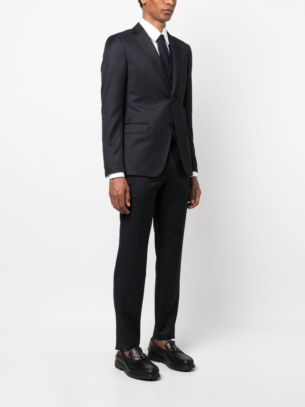 single-breasted three-piece suit - 3