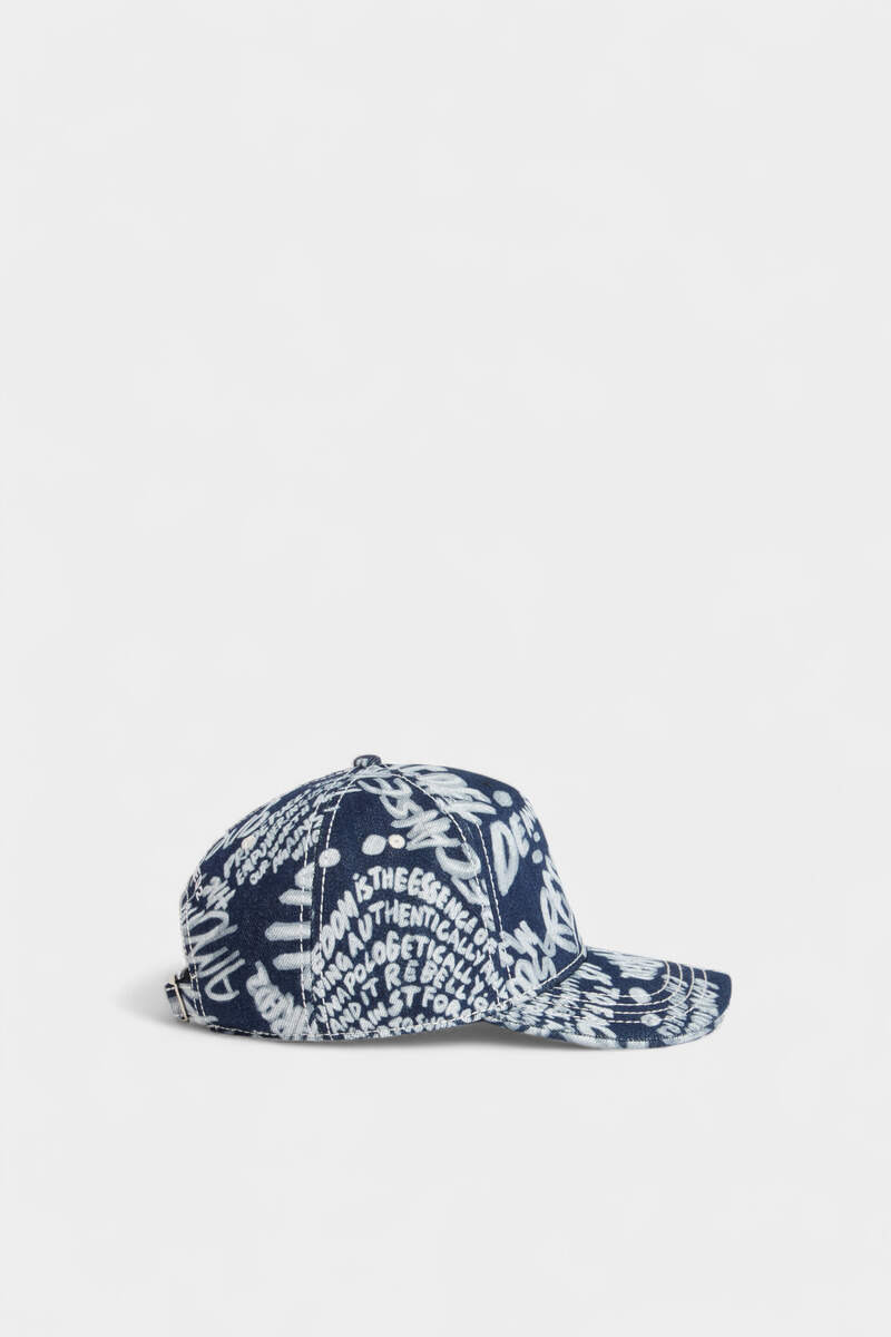 REBEL HIBISCUS BASEBALL CAP 4
