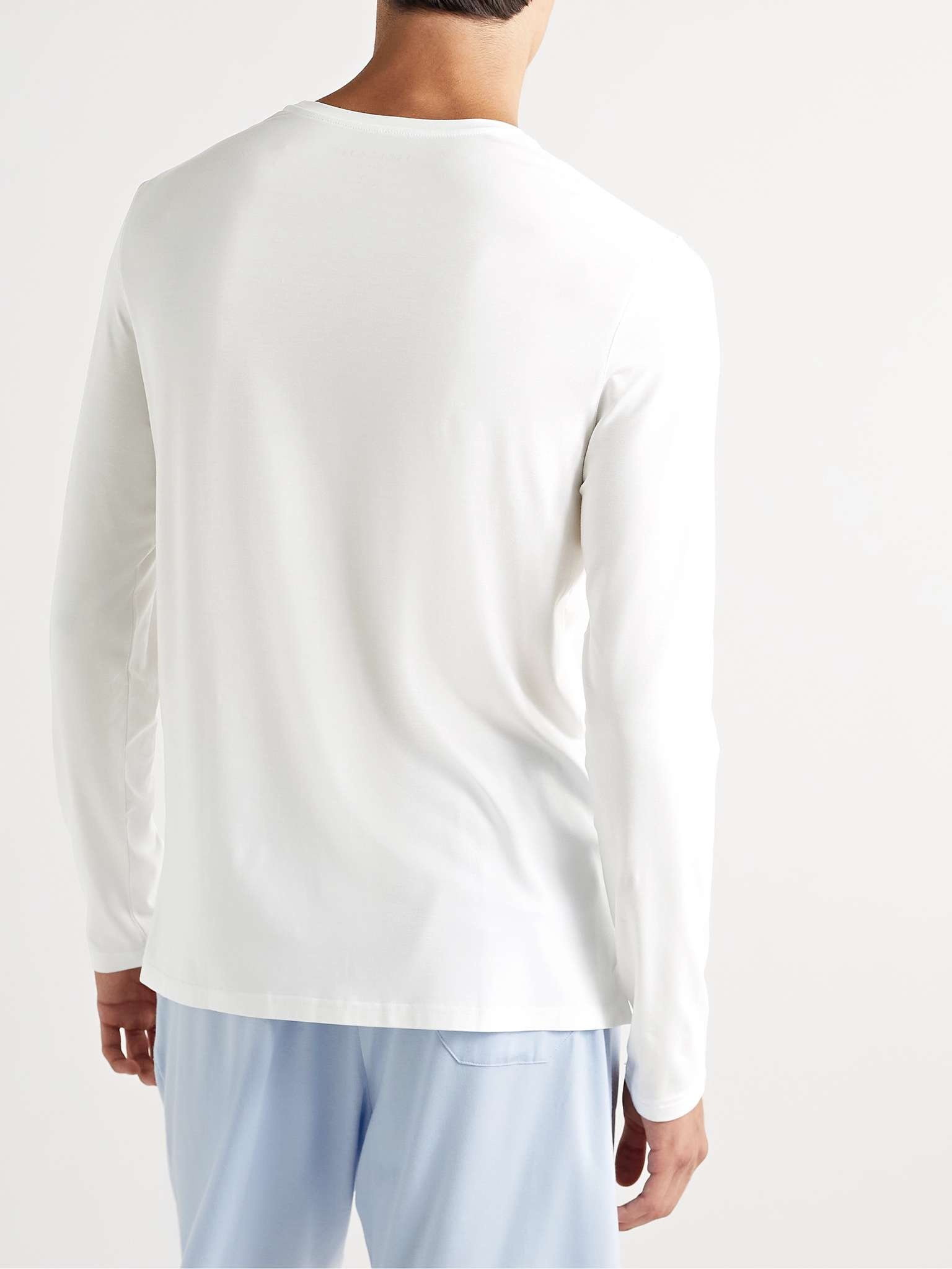 Basel Stretch Micro Modal Jersey T-Shirt - 3