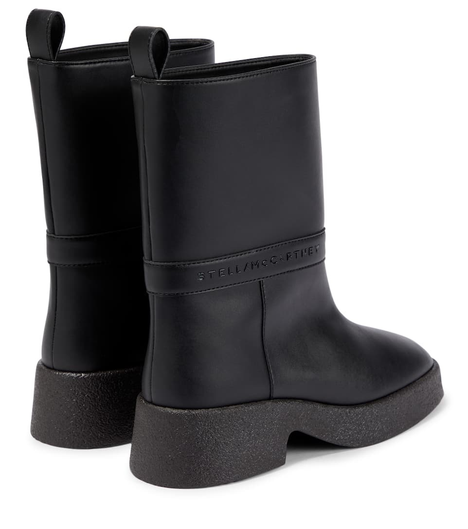 Faux leather boots - 3