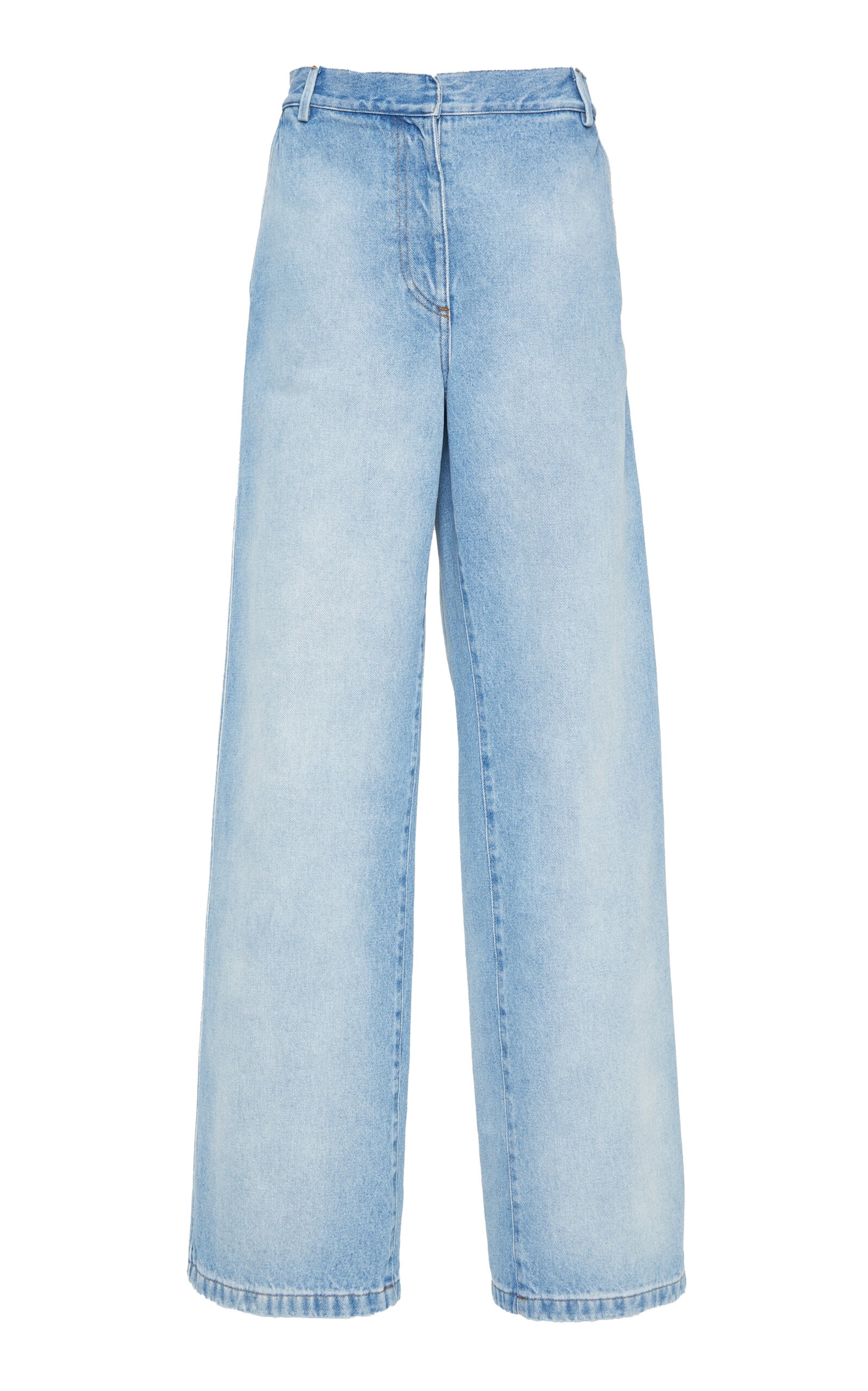 Paxy Wide-Leg Denim Jeans light blue - 1