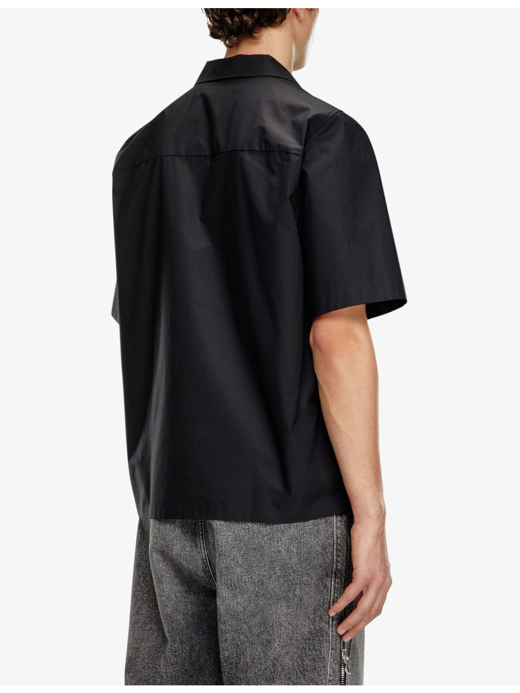 S-Mac logo-embroidered short-sleeve cotton shirt - 4