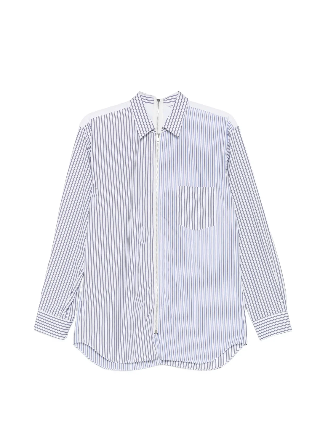 Contrast Stripes Shirt - 1