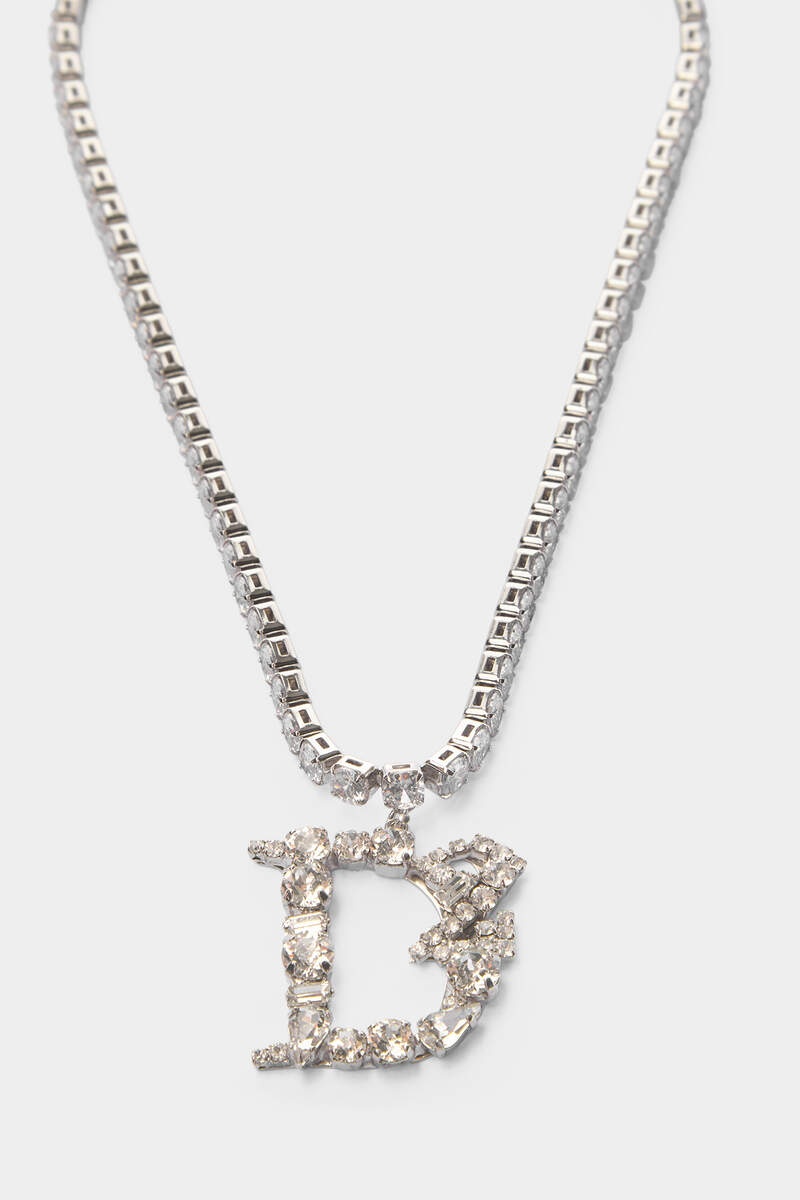 D2 CRYSTAL STATEMENT NECKLACE - 2