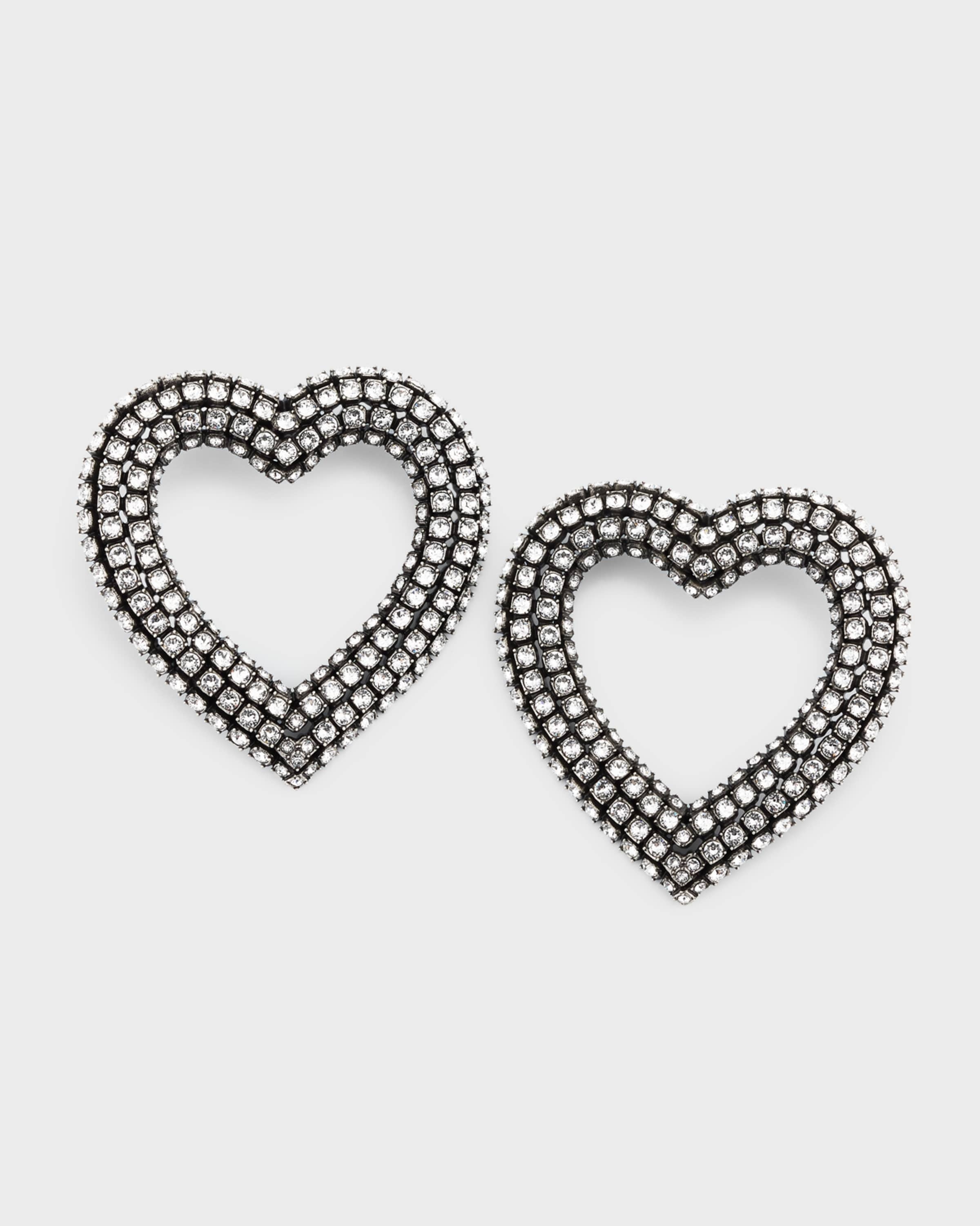 Heart 2 0 Earrings - 1