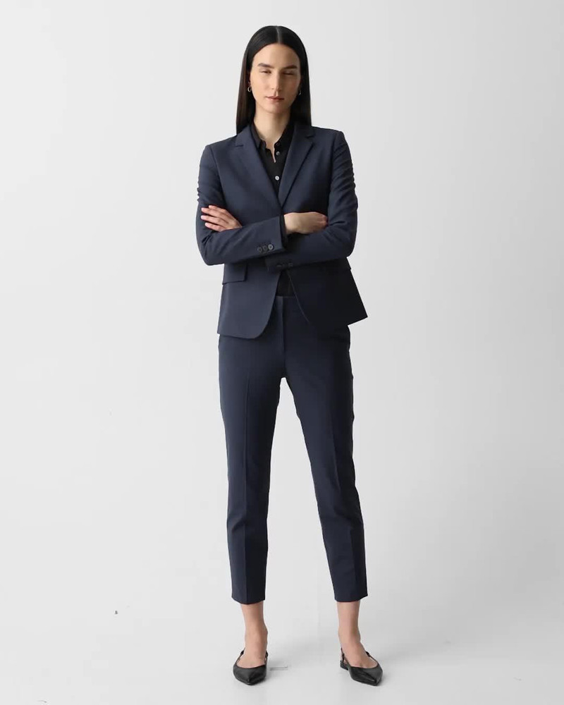 Theory Carissa Blazer in Good Wool outlook