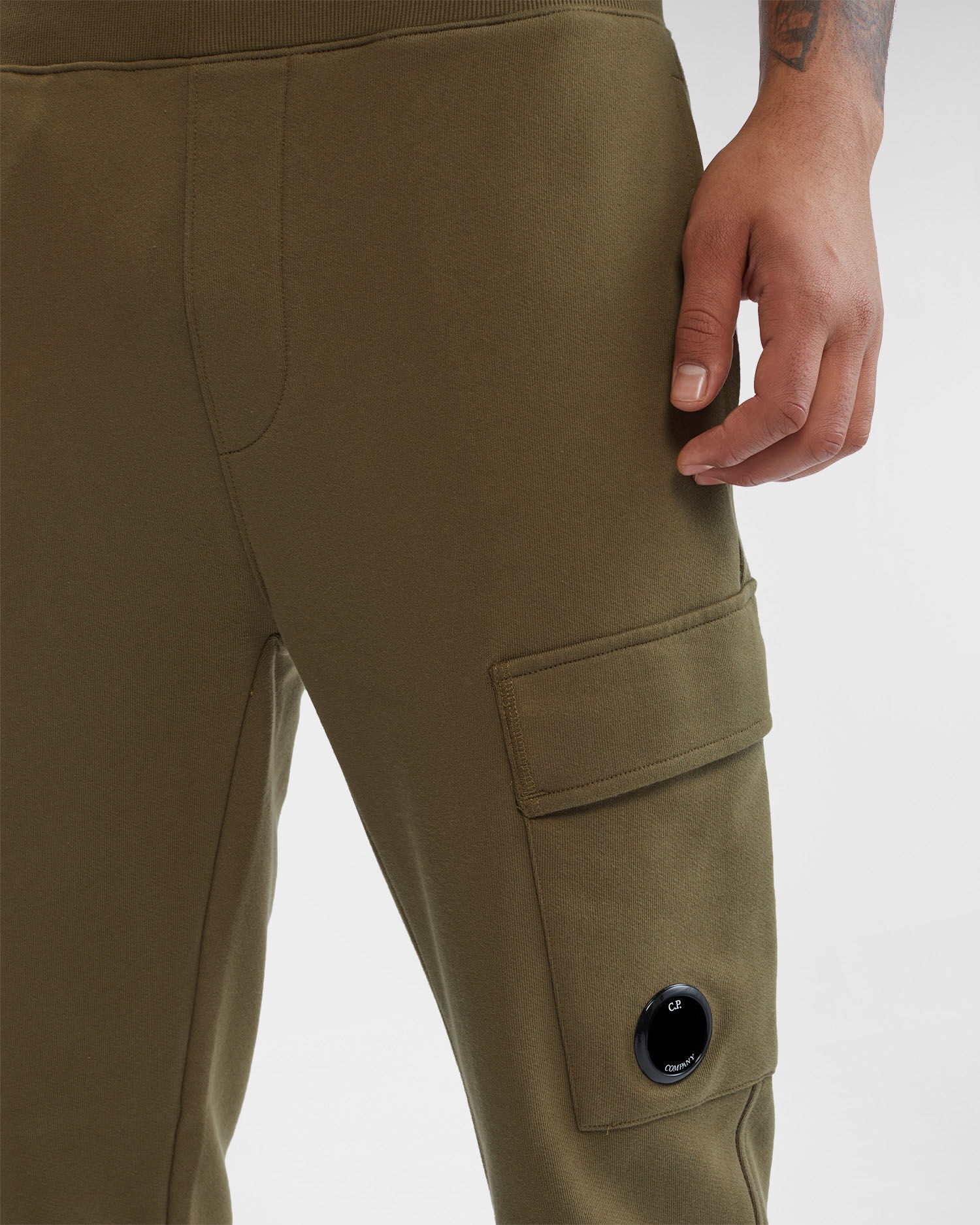 Diagonal Raised Fleece Sweatpants - 4