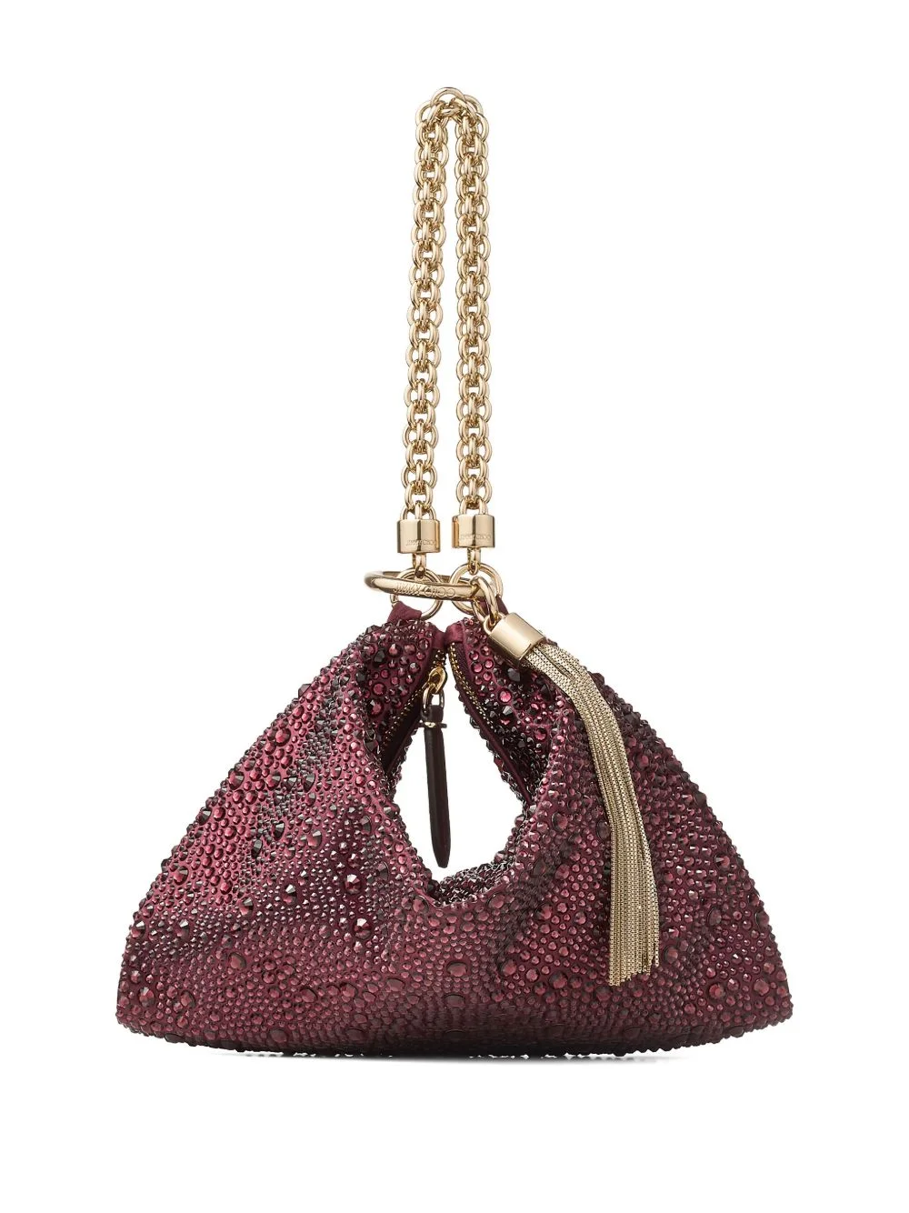 Callie crystal chain clutch bag - 1