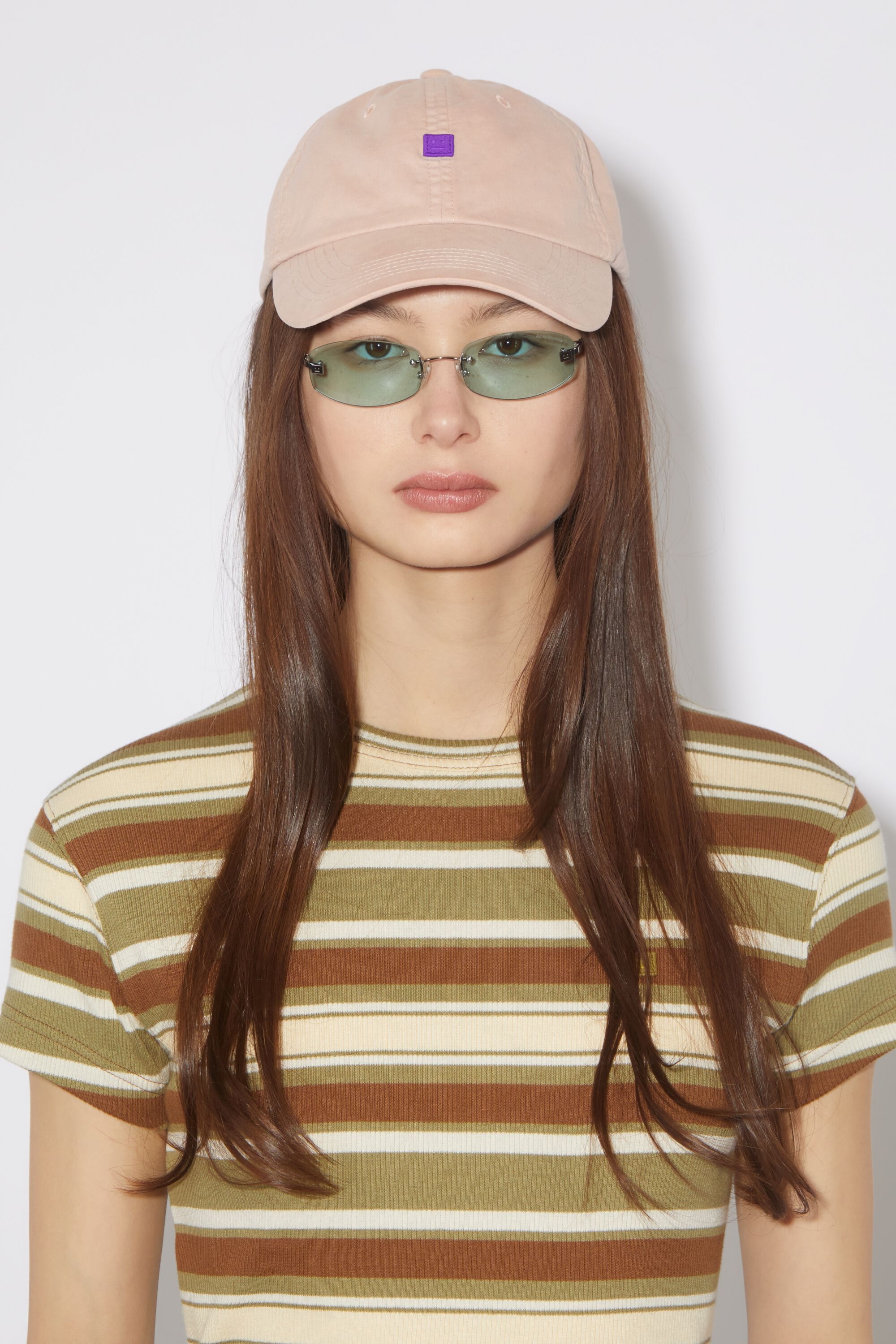 Micro Face patch cap - Dusty beige - 2