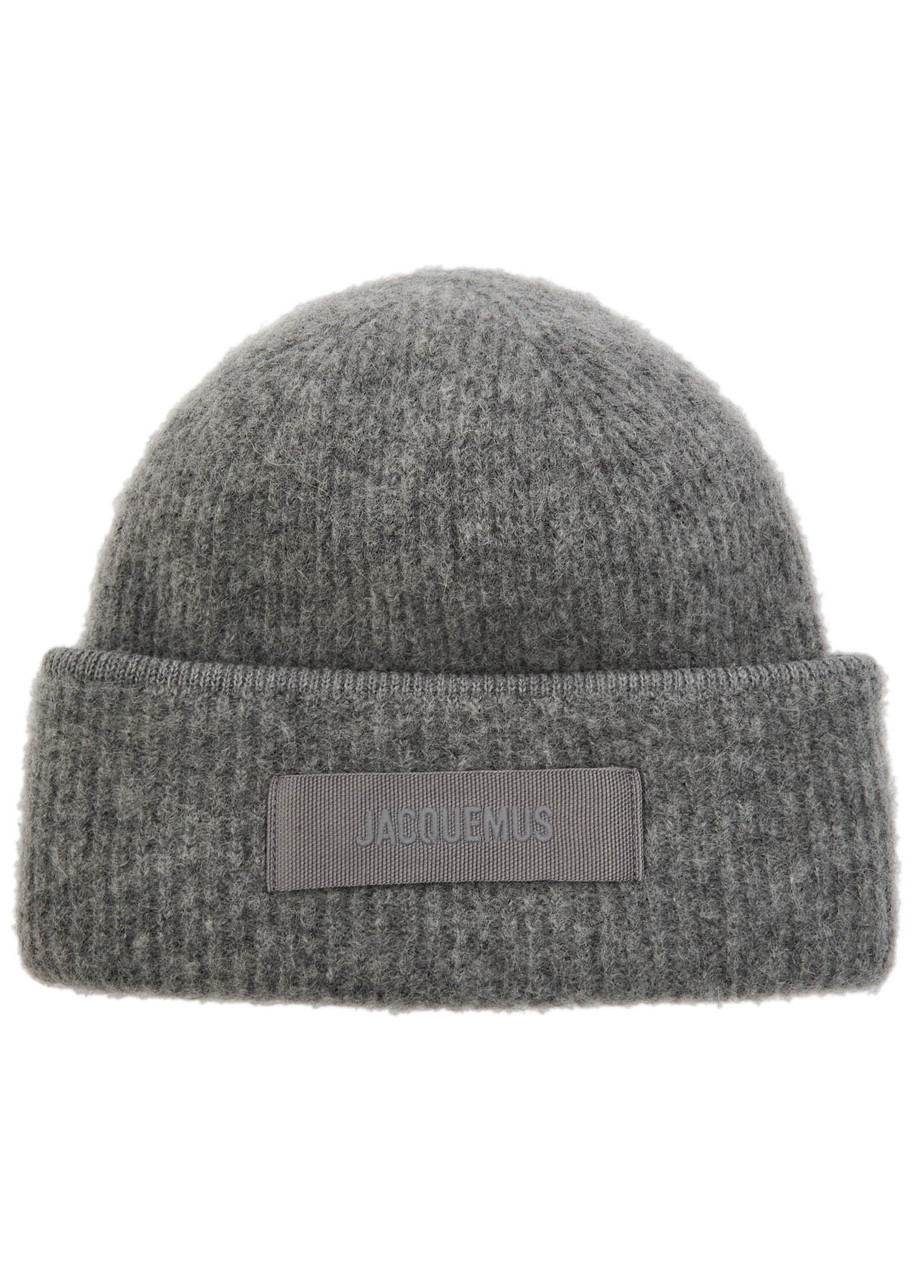 Jacquemus Le Bonnet Gros Grain Alpaca-blend Beanie - 1