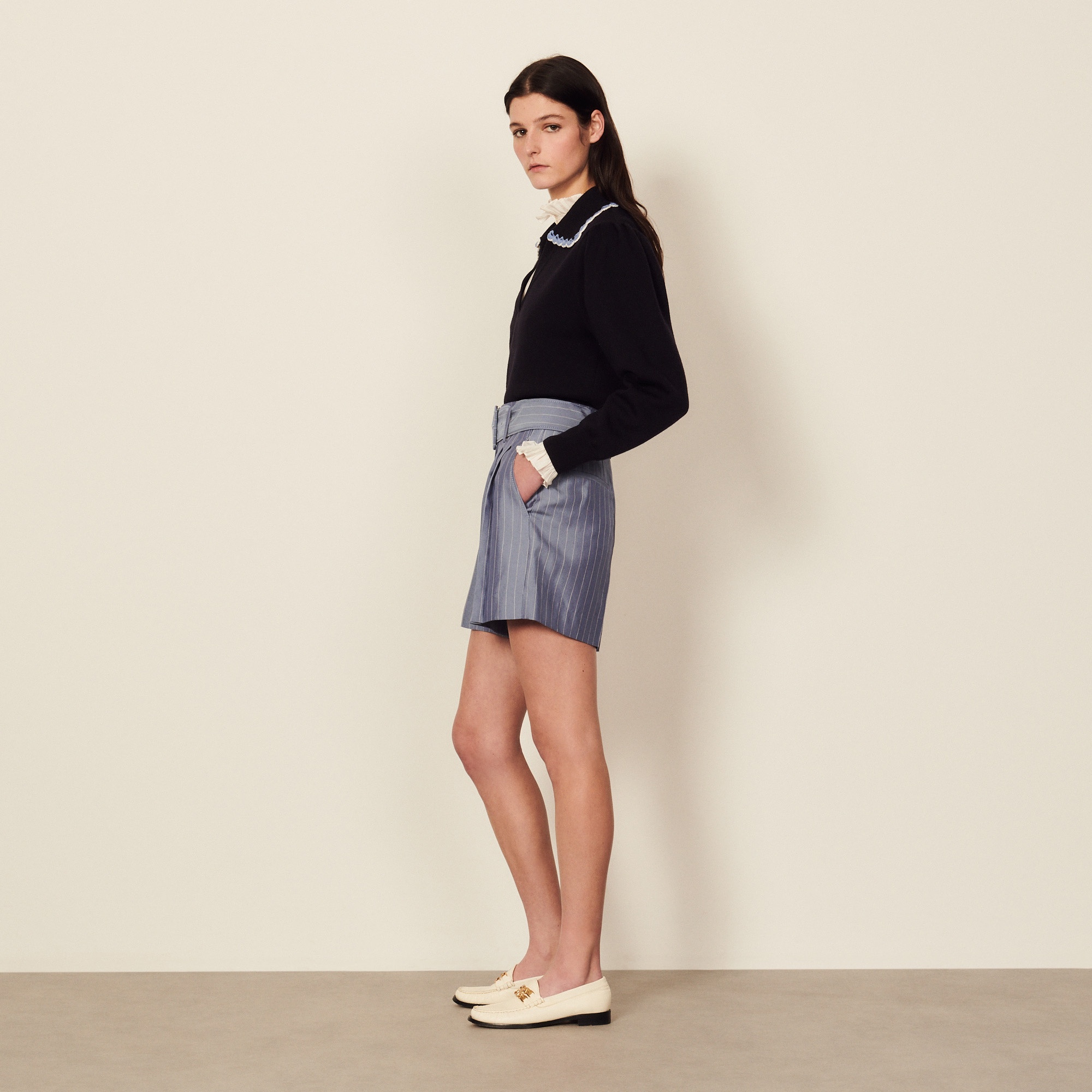 Striped shorts - 4