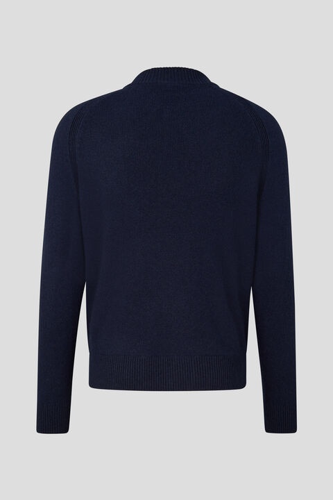 Dinoux Knit jacket in Navy blue - 2
