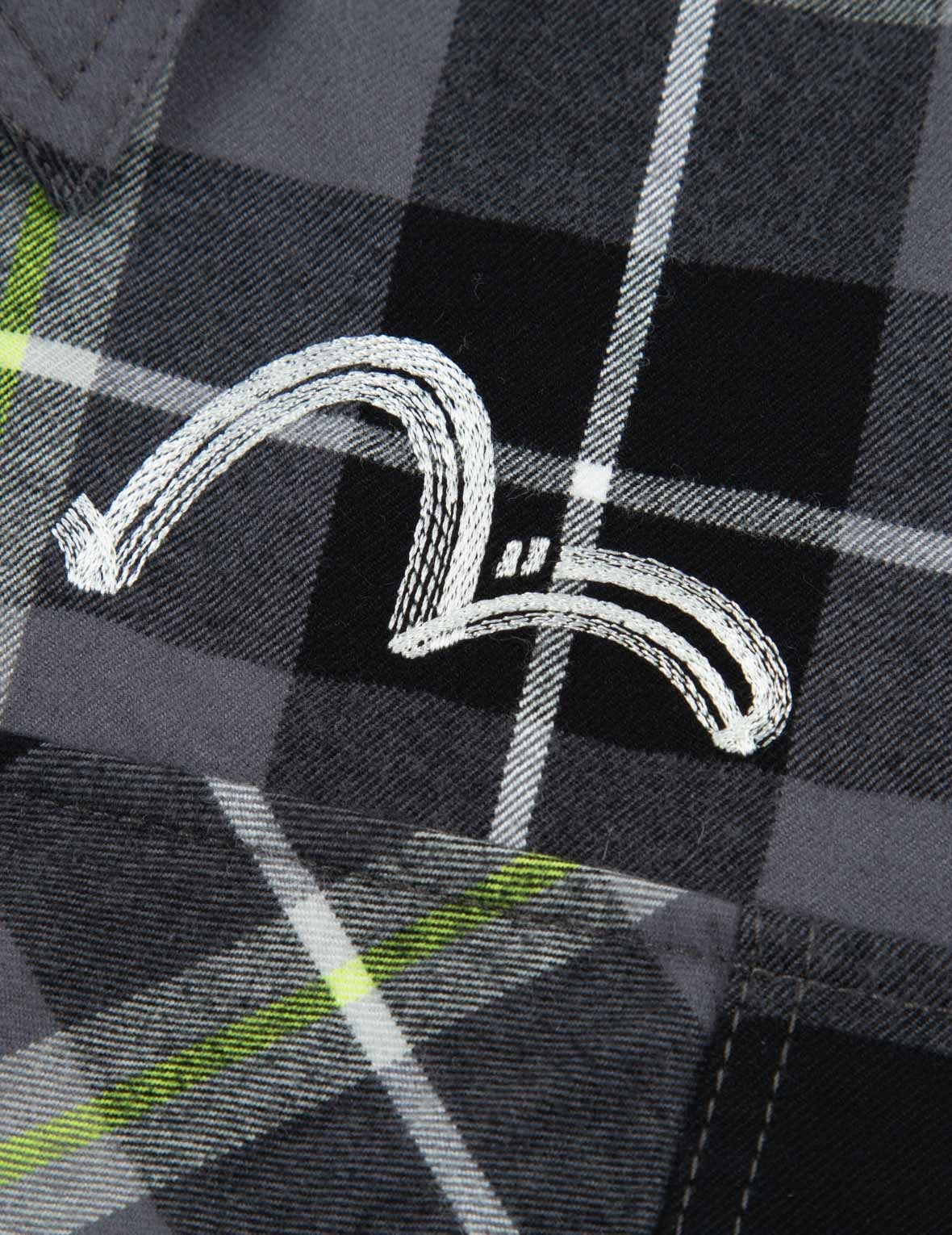 Contrast Pockets Plaid Flannel Shirt - 8
